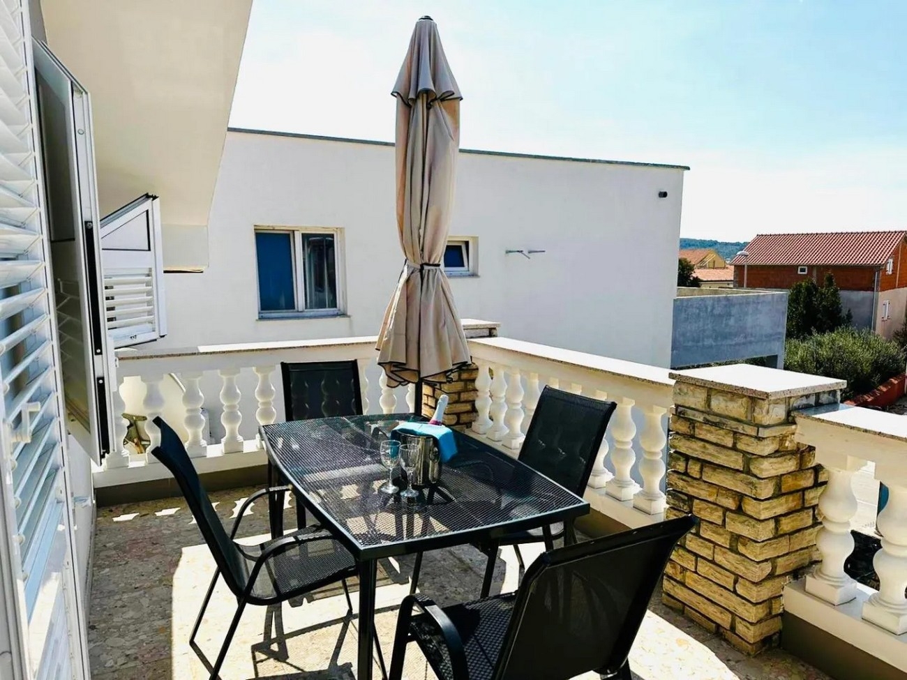Jednosobni apartman s balkonom Srima - Vodice, Vodice  A-h