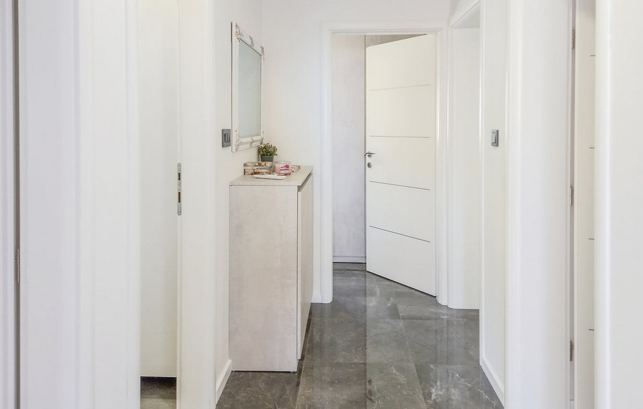 Three bedroom apartment with terrace and sea view Vir  A-a