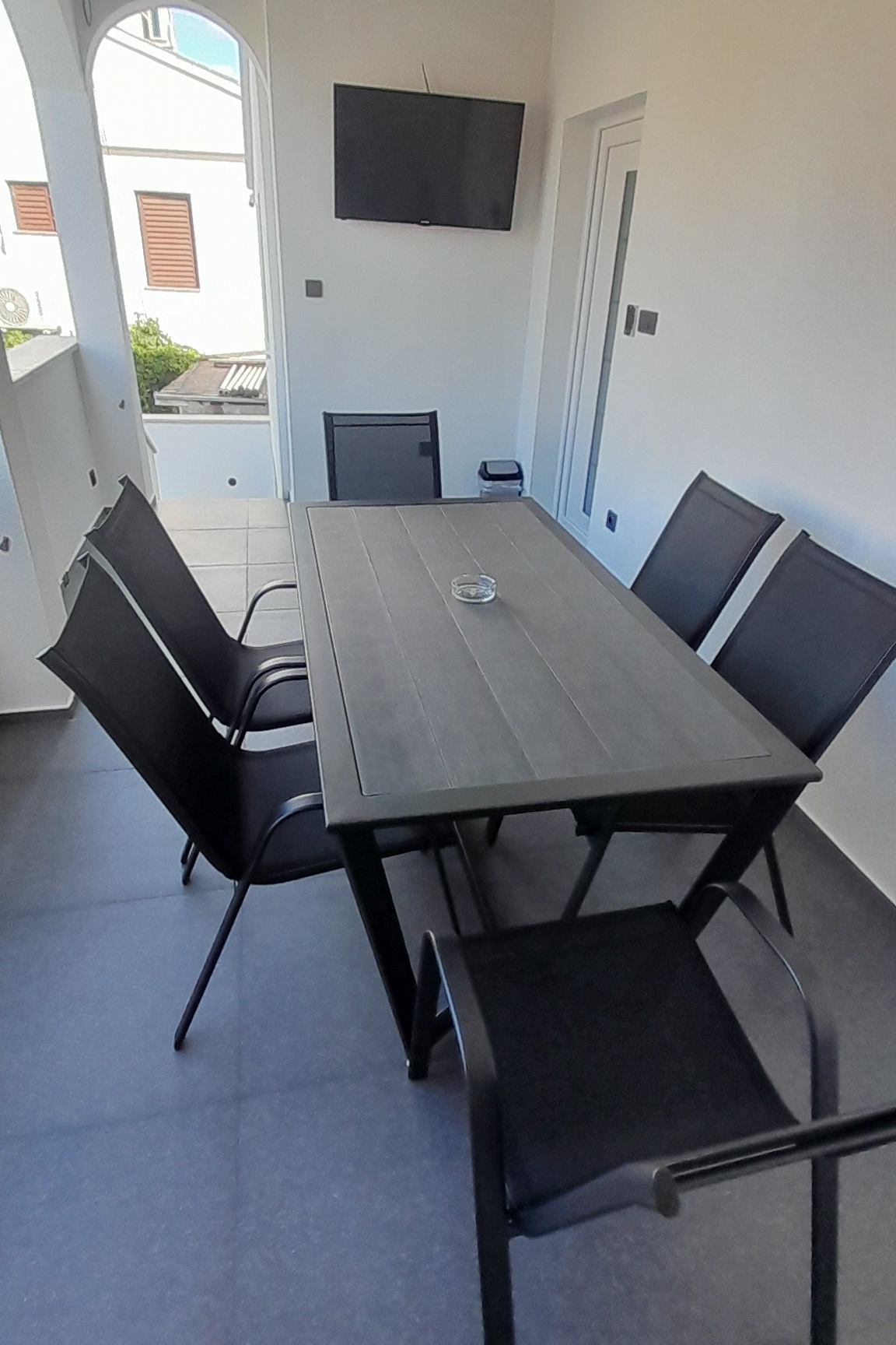 Three bedroom apartment with terrace and sea view Vir  A-a