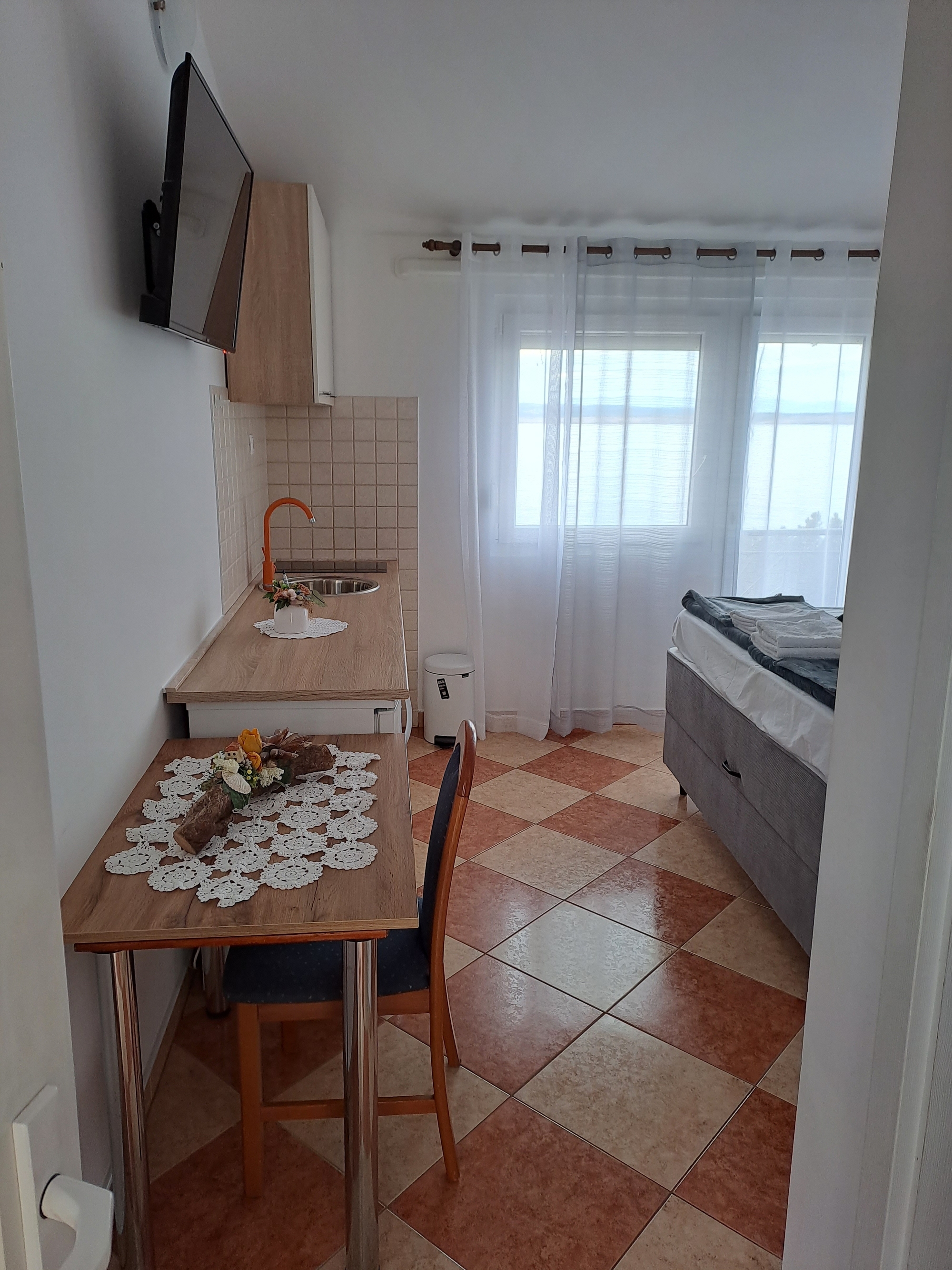 Studio flat with balcony and sea view Dramalj, Crikvenica (AS-2376-a) Studio flat with balcony and sea view Dramalj, Crikvenica (AS-2376-a)