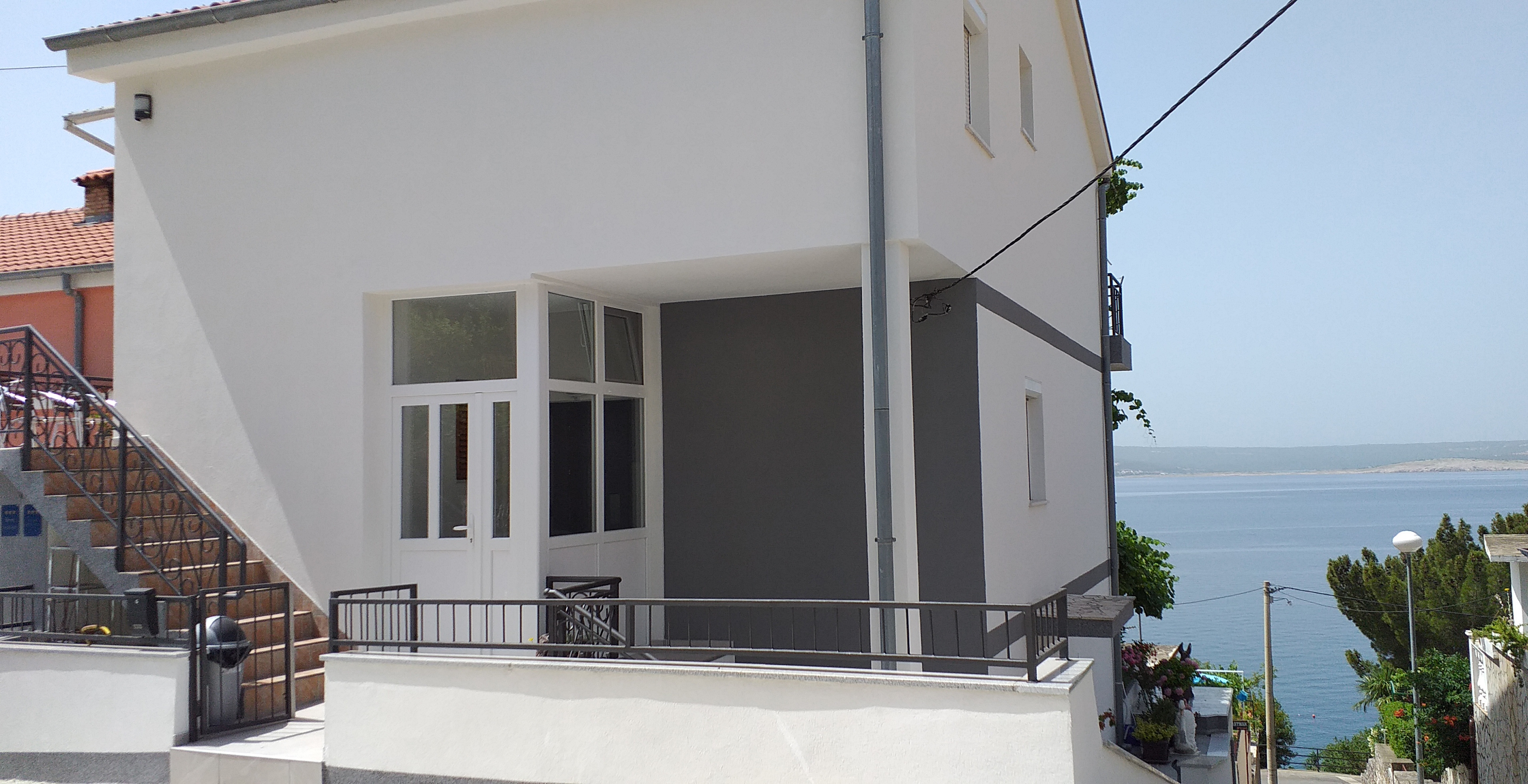 Studio flat with balcony and sea view Dramalj, Crikvenica  AS-a