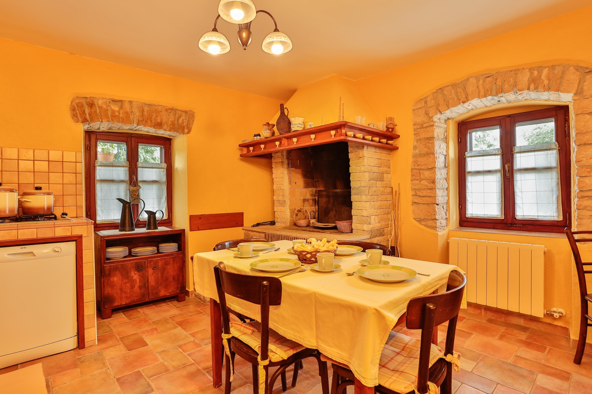 Three bedroom house with terrace Sveti Kirin, Central Istria - Središnja Istra  K