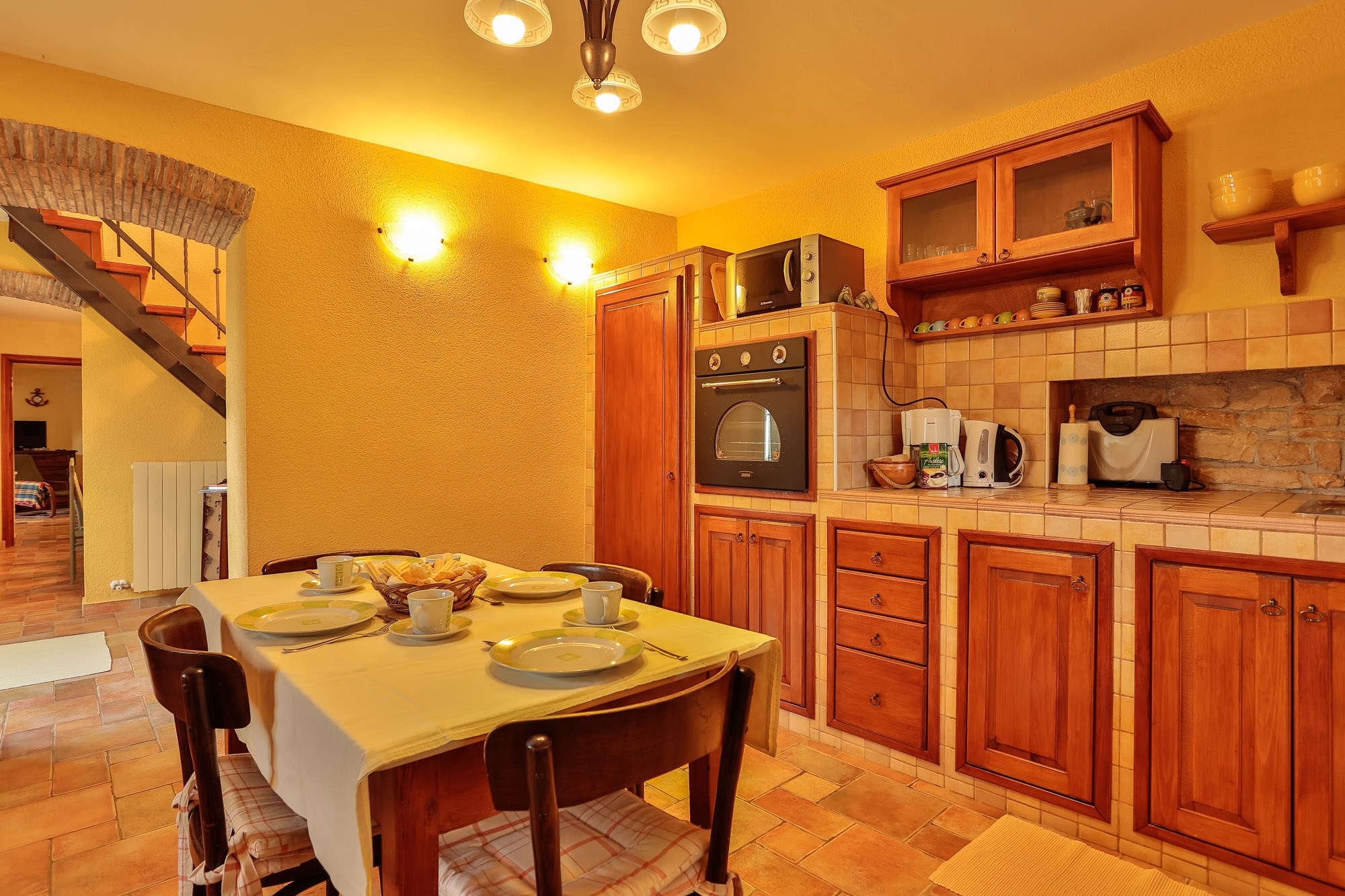Three bedroom house with terrace Sveti Kirin, Central Istria - Središnja Istra  K