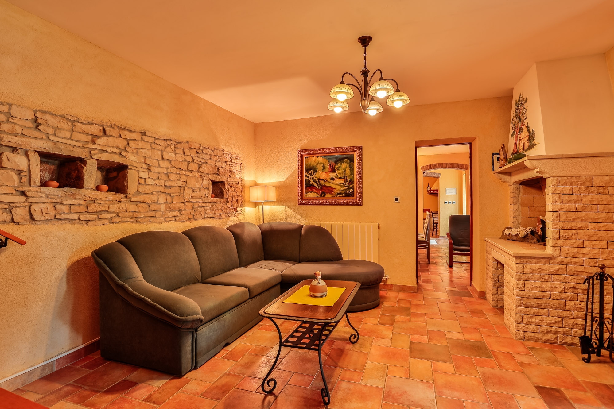 Three bedroom house with terrace Sveti Kirin, Central Istria - Središnja Istra  K
