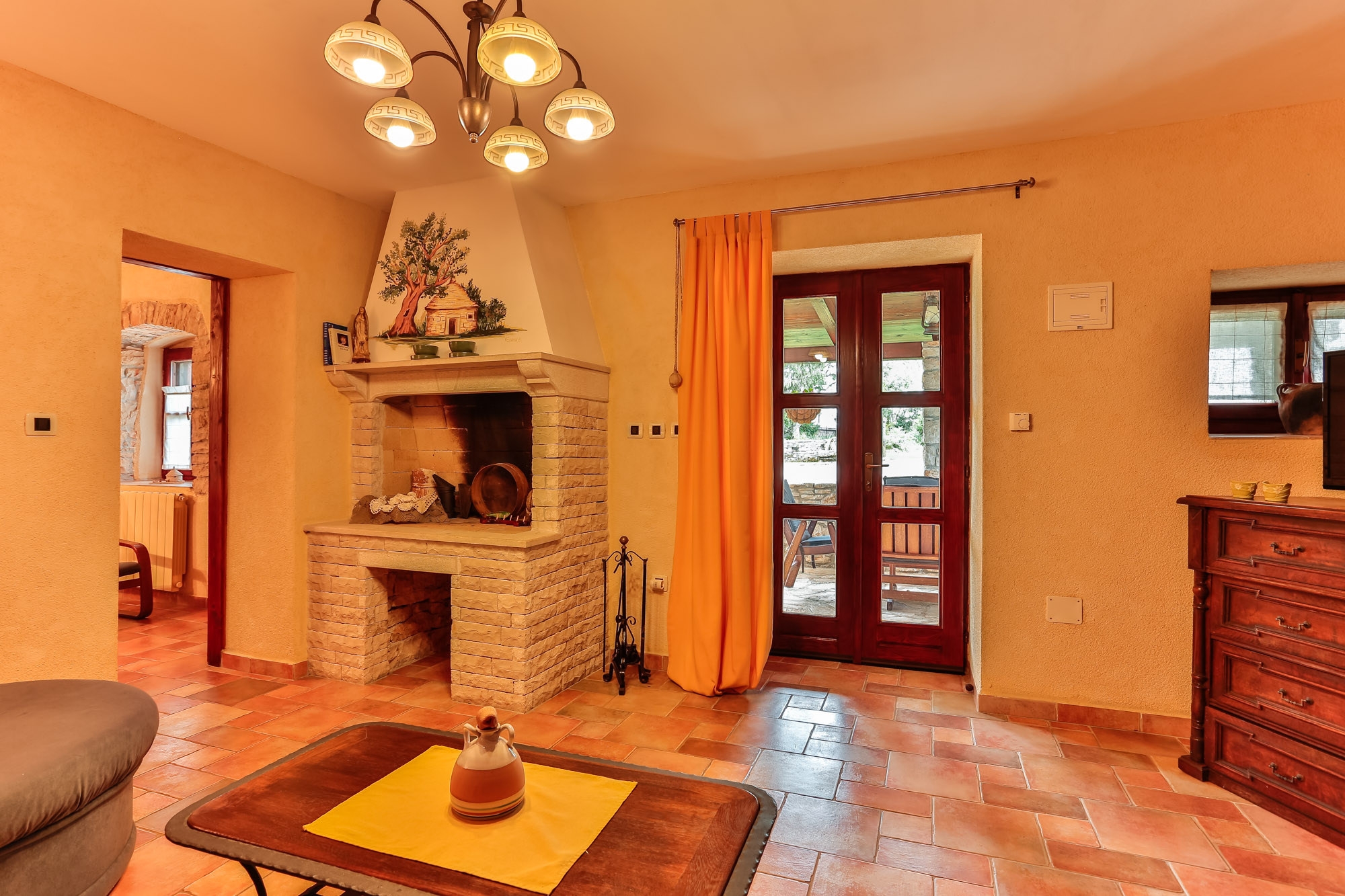 Three bedroom house with terrace Sveti Kirin, Central Istria - Središnja Istra  K