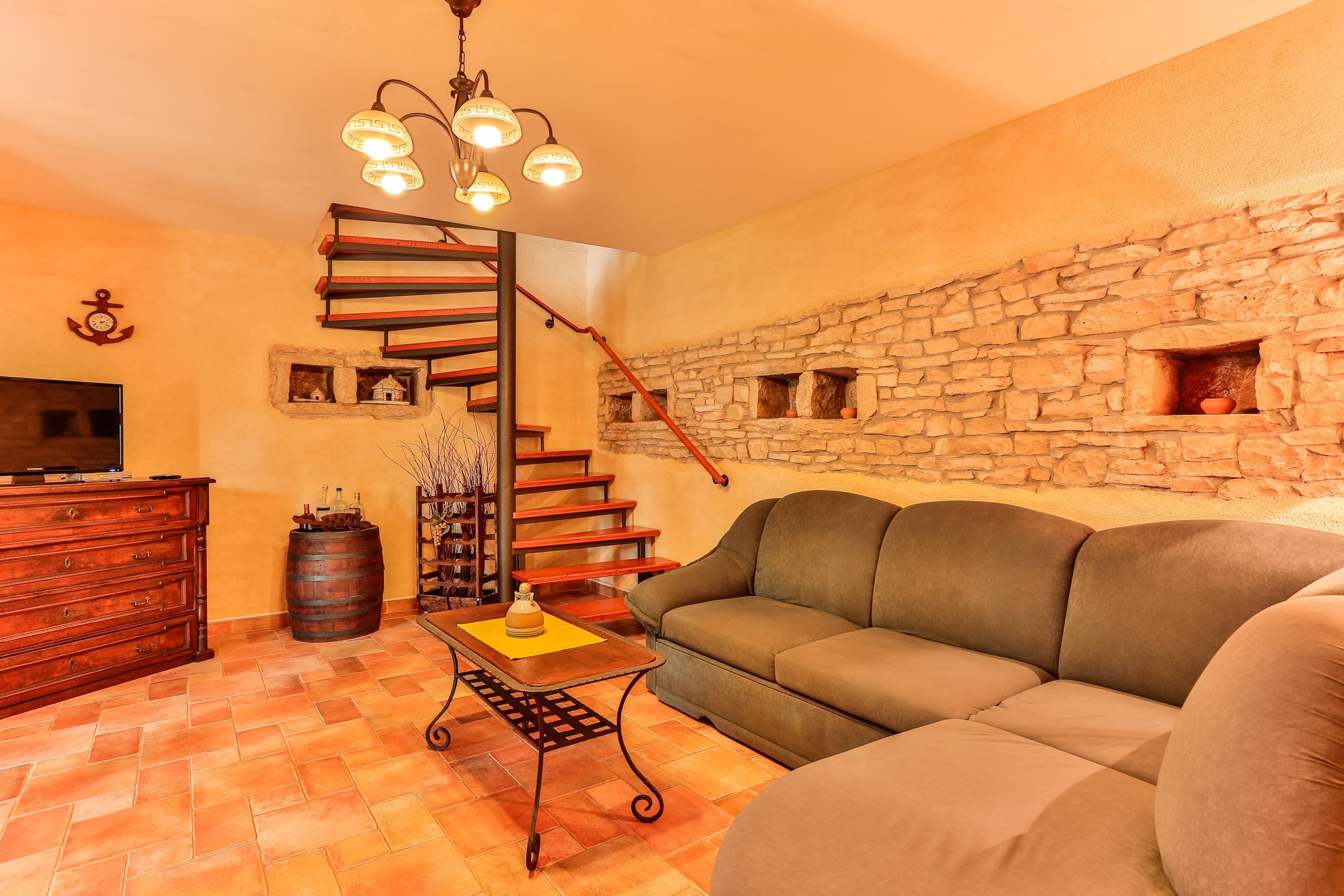 Three bedroom house with terrace Sveti Kirin, Central Istria - Središnja Istra  K