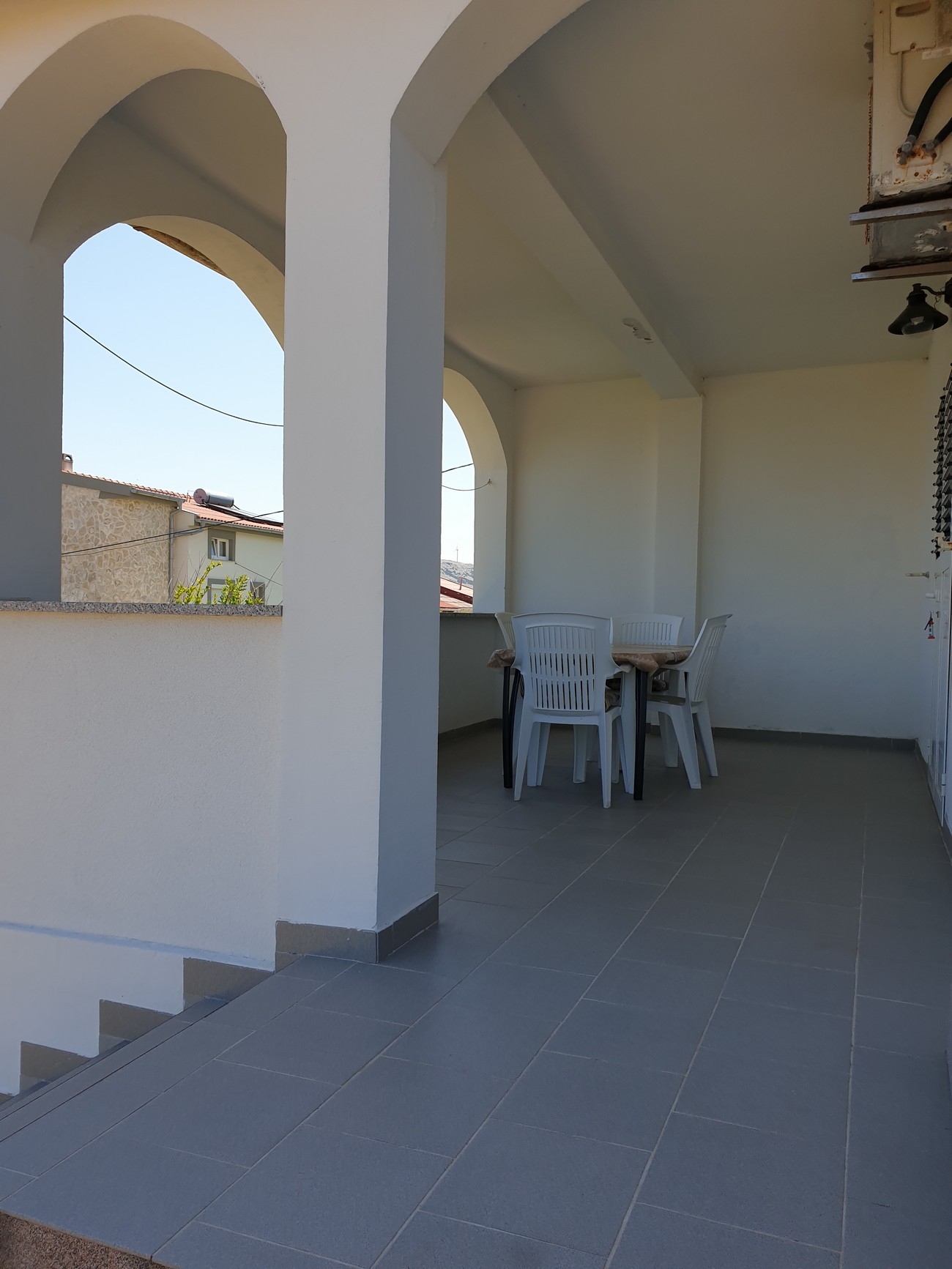One bedroom apartment with terrace and sea view Pag  A-a