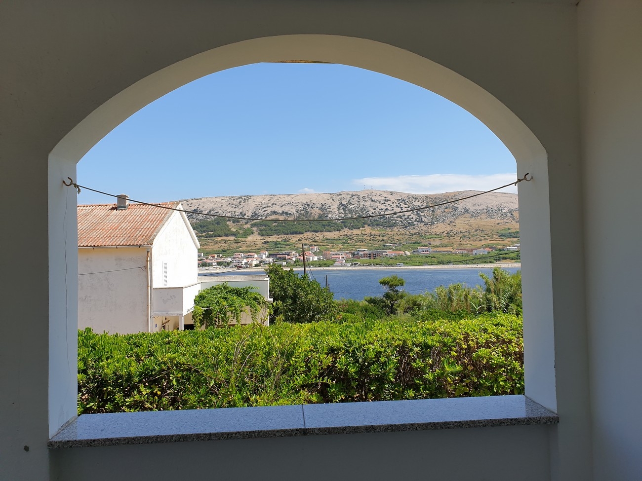 One bedroom apartment with terrace and sea view Pag  A-a