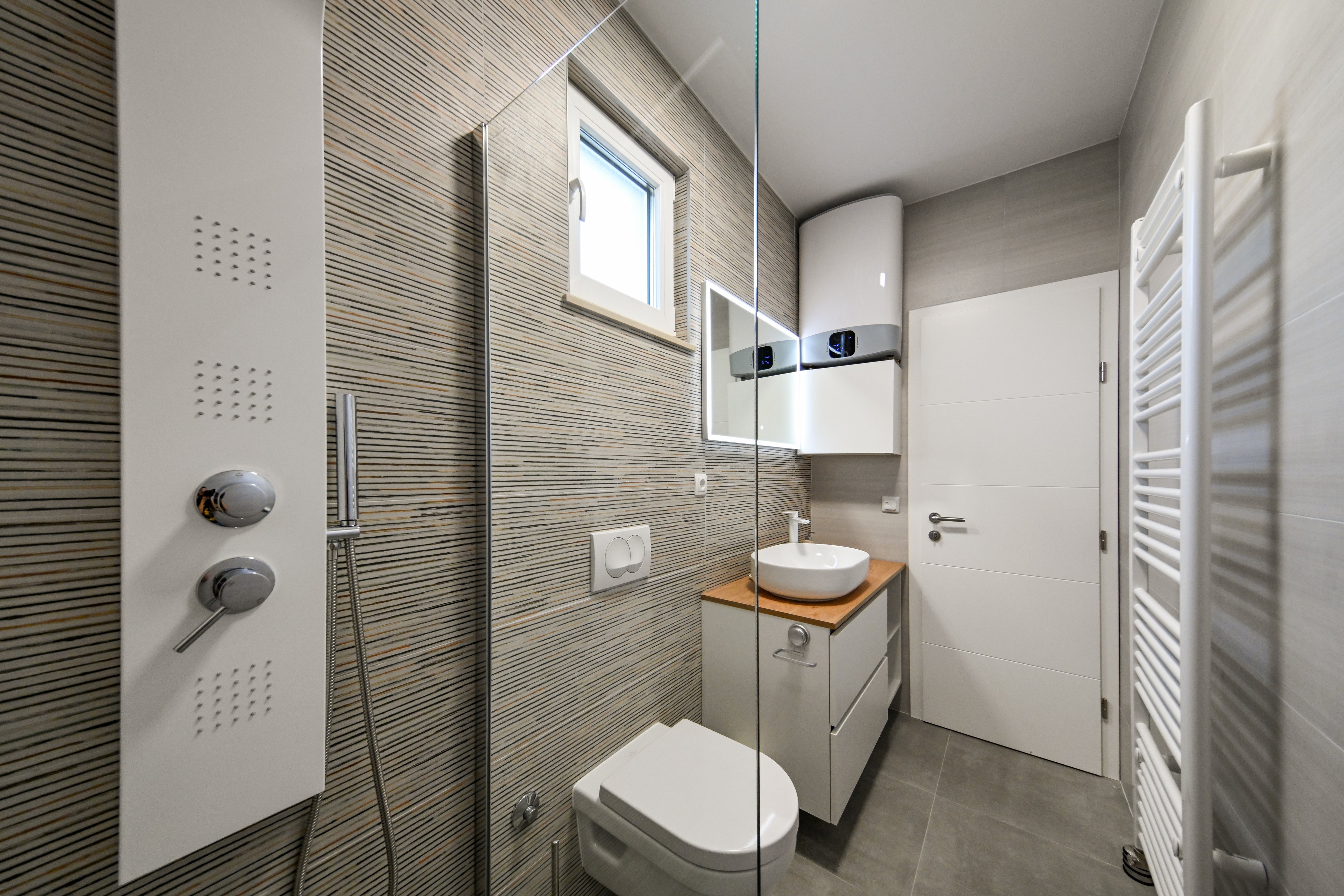 Three bedroom house with air-conditioning Privlaka, Zadar  K