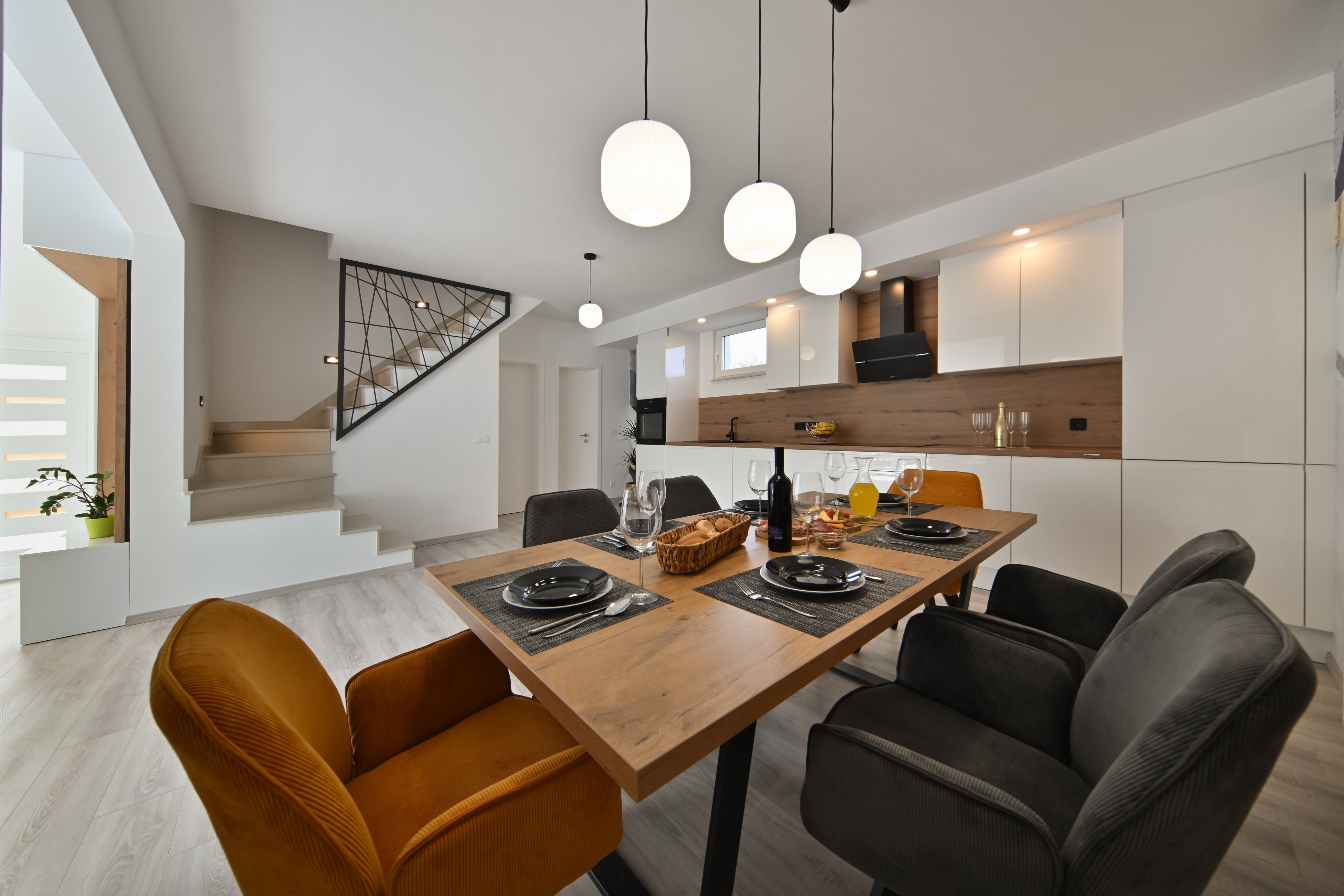 Three bedroom house with air-conditioning Privlaka, Zadar  K