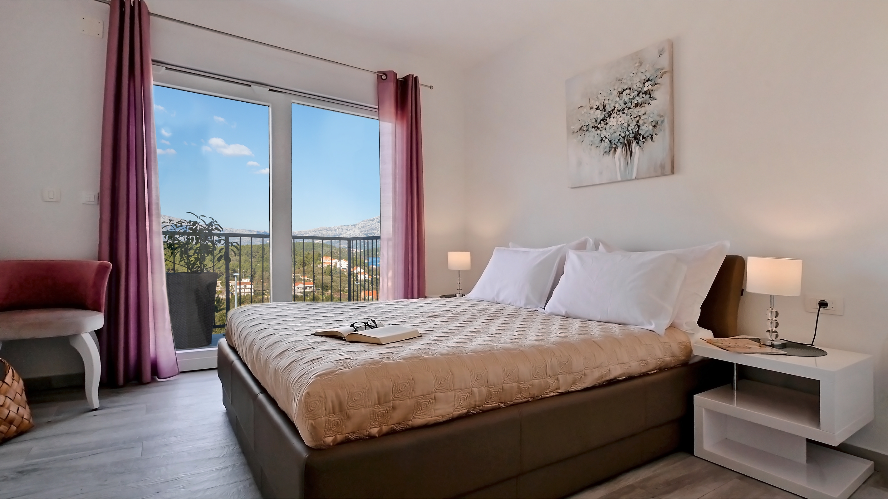 Four bedroom house with terrace and sea view Lumbarda, Korčula  K