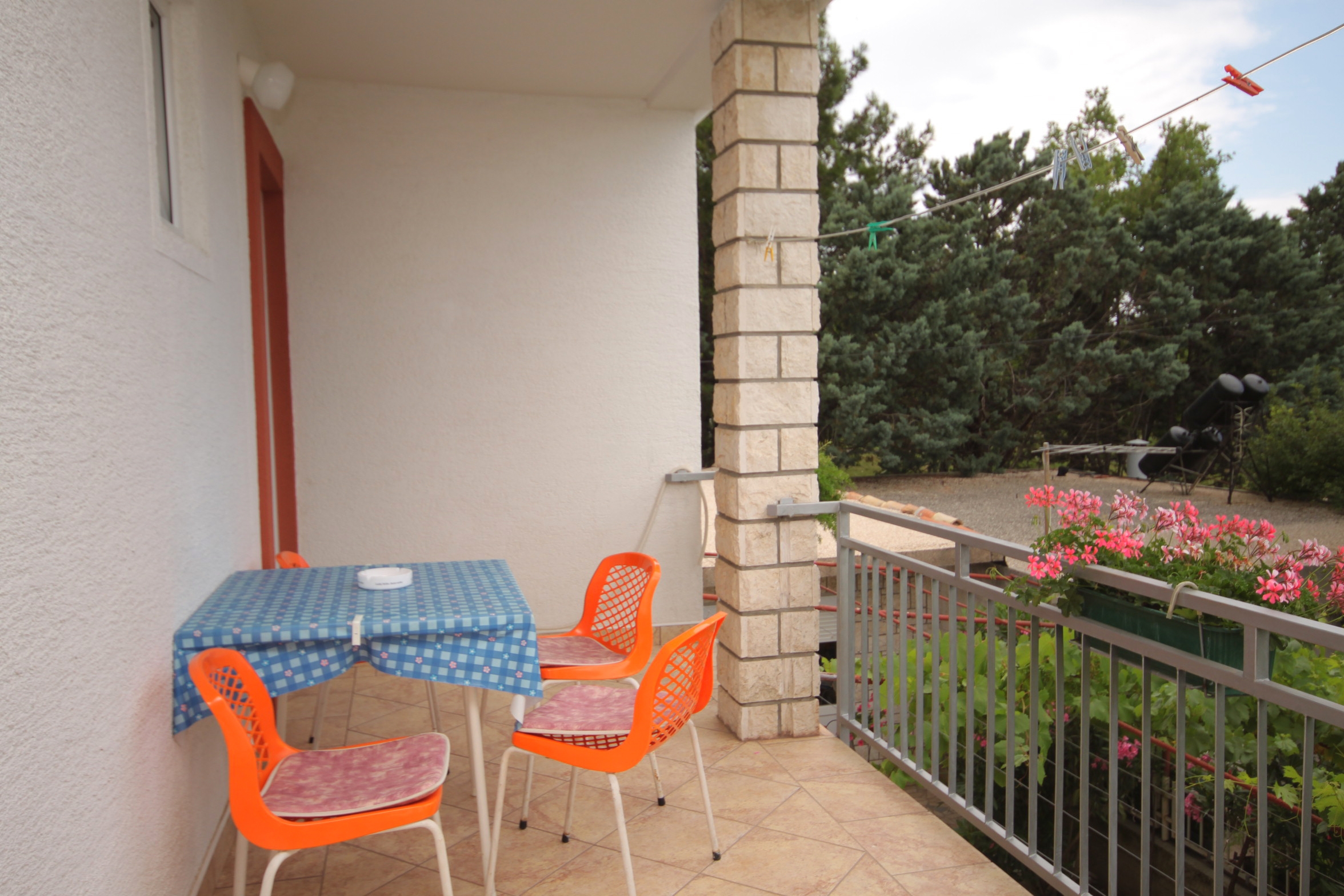 Two bedroom apartment with terrace and sea view Selce, Crikvenica  A-a