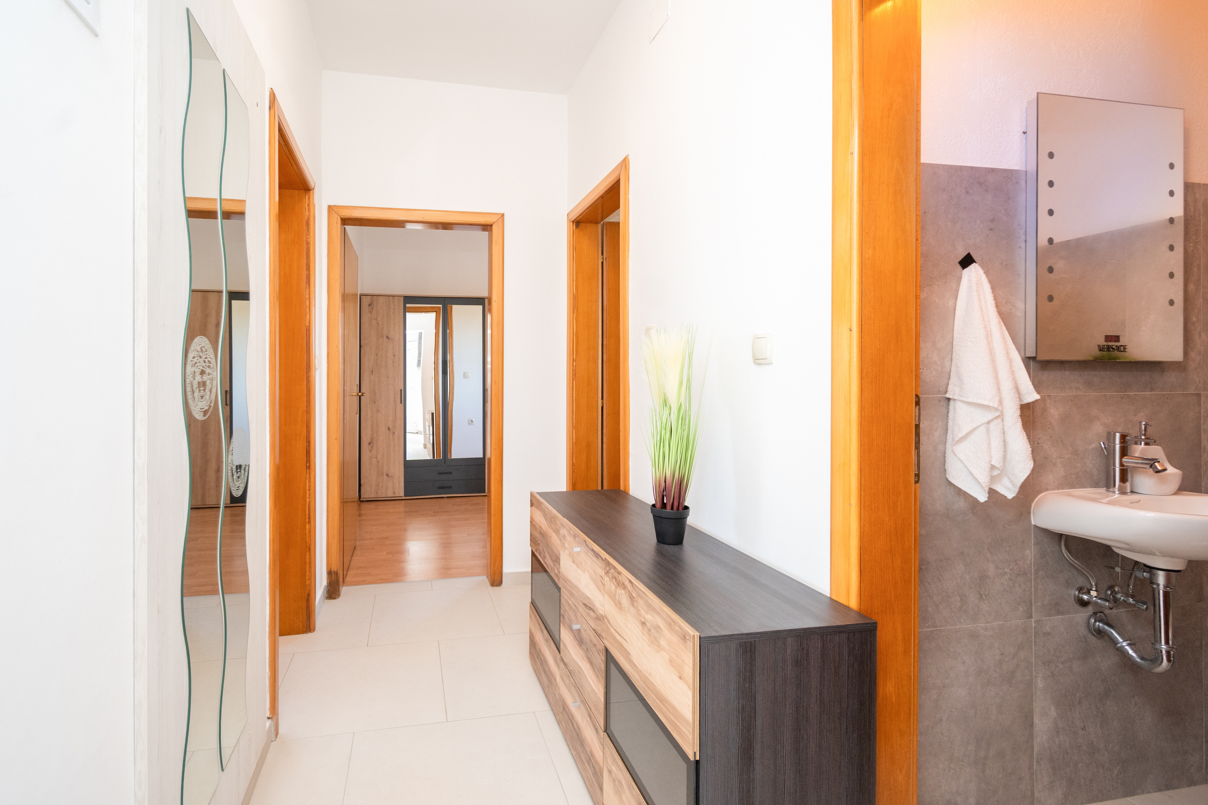 Two bedroom apartment with balcony Drage, Biograd  A-a