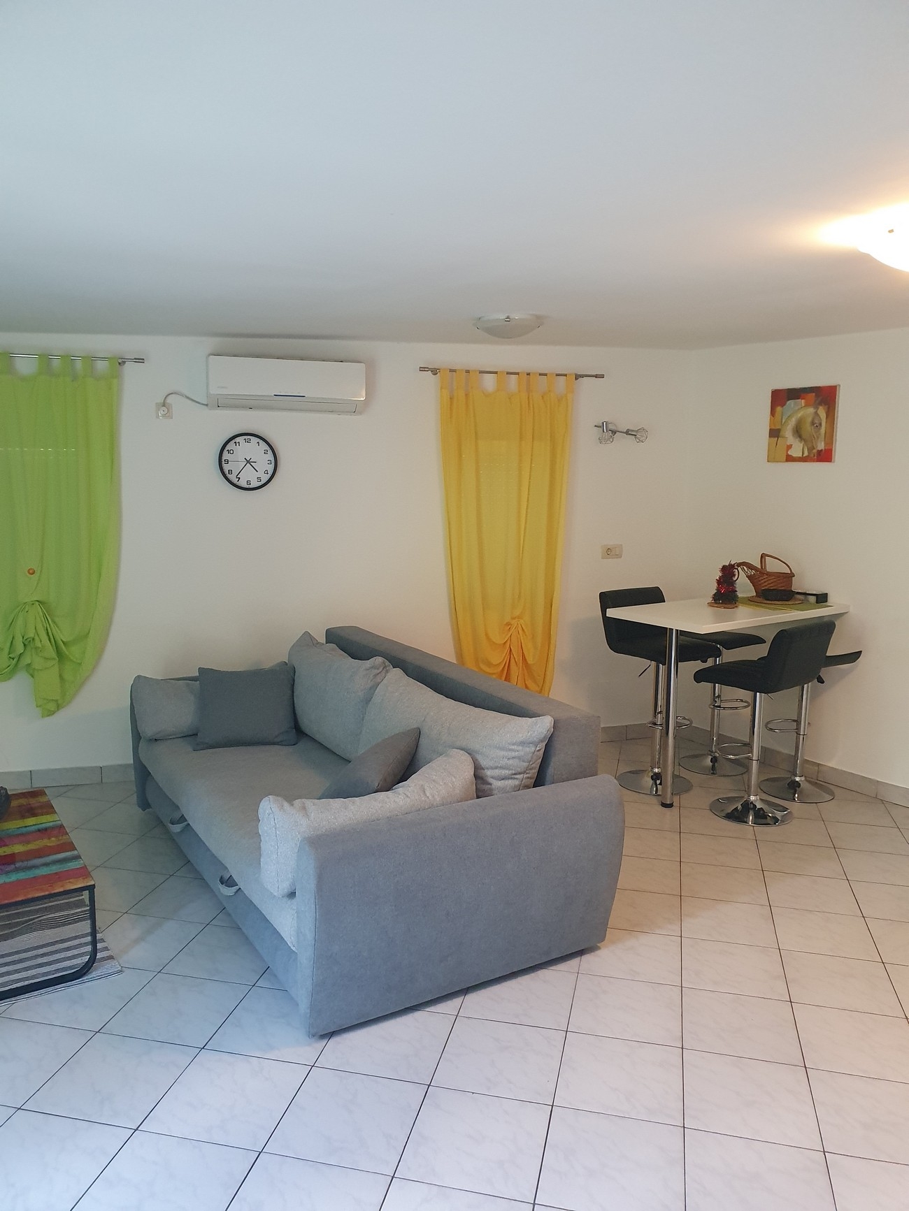 One bedroom apartment with terrace and sea view Opatija (A-23795-b)