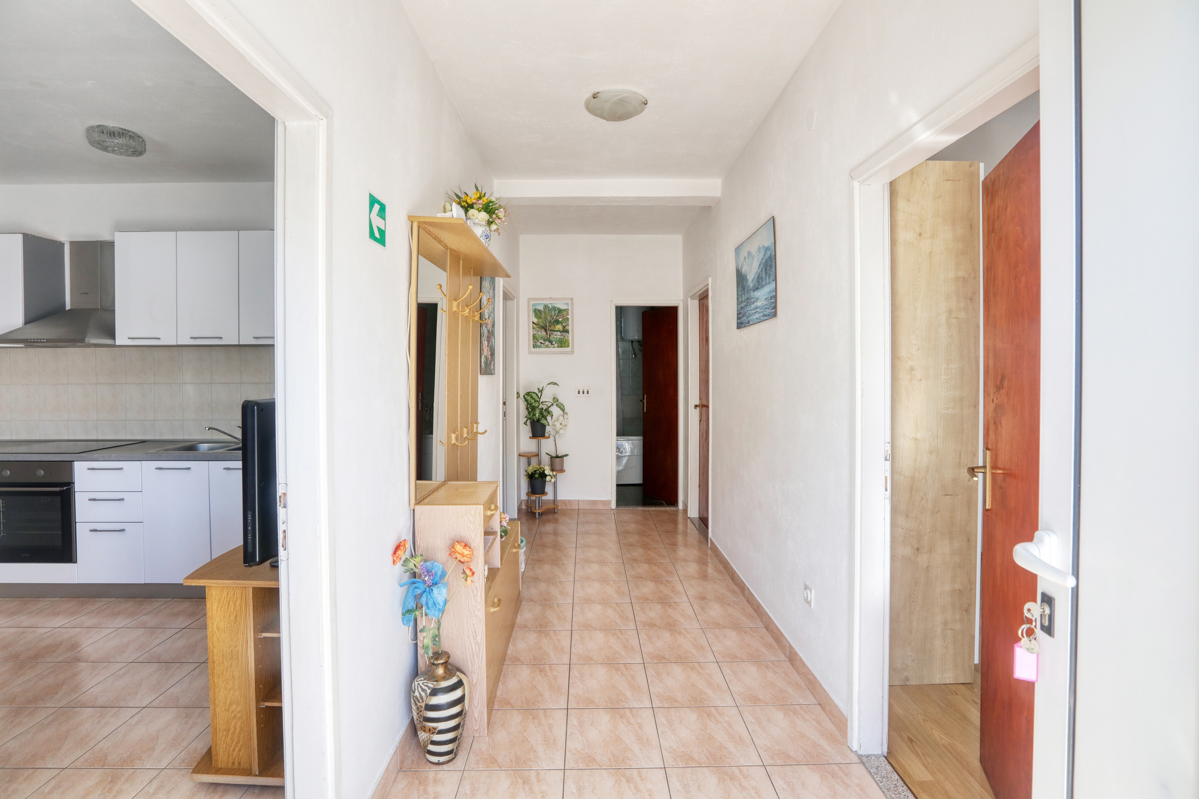 Two bedroom apartment with terrace Stupin Čeline, Rogoznica  A-a