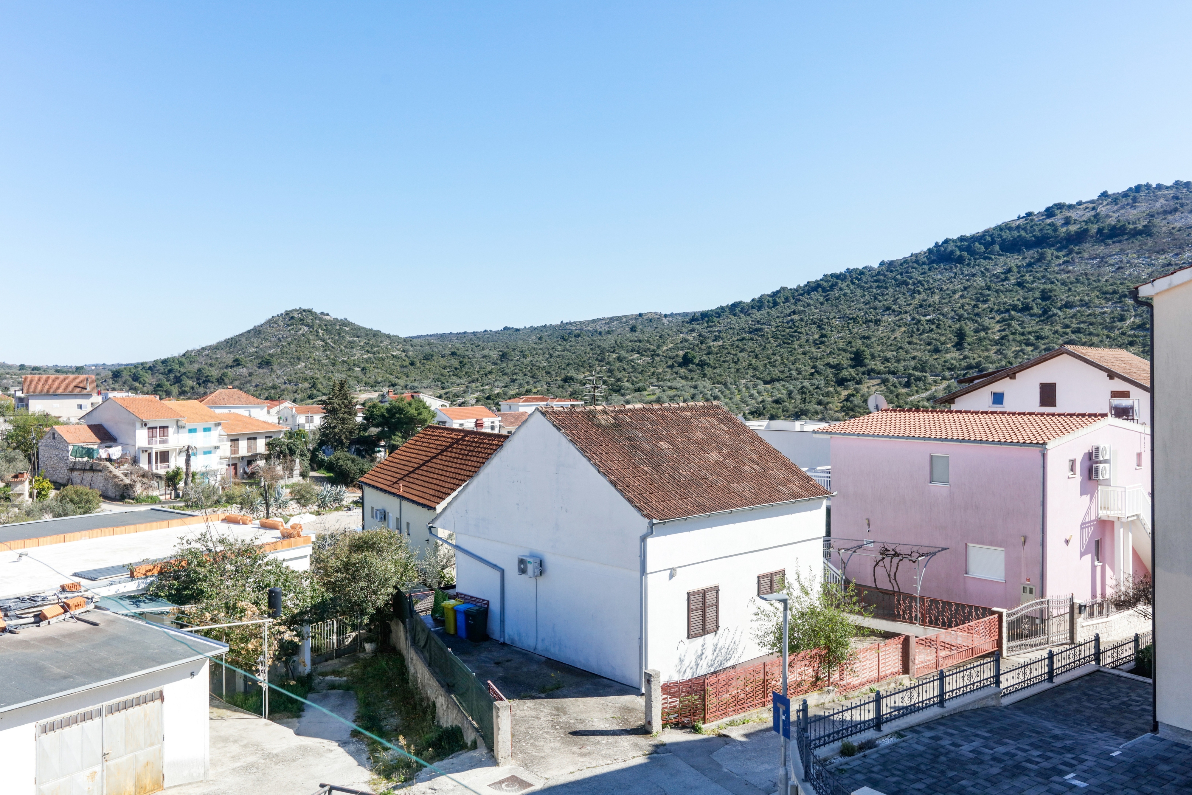 Two bedroom apartment with balcony and sea view Stupin Čeline, Rogoznica  A-b