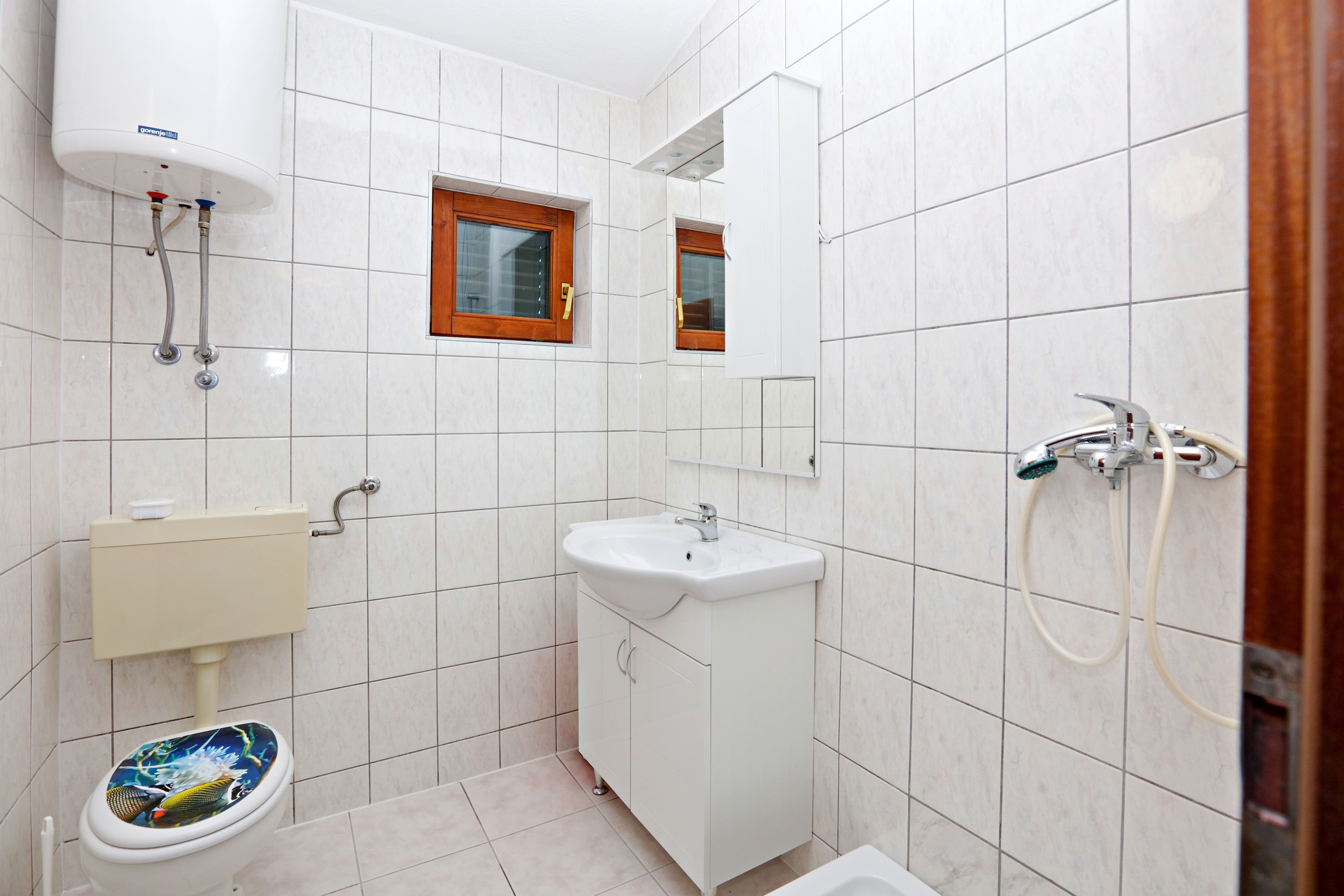 Two bedroom apartment with balcony and sea view Stupin Čeline, Rogoznica  A-b