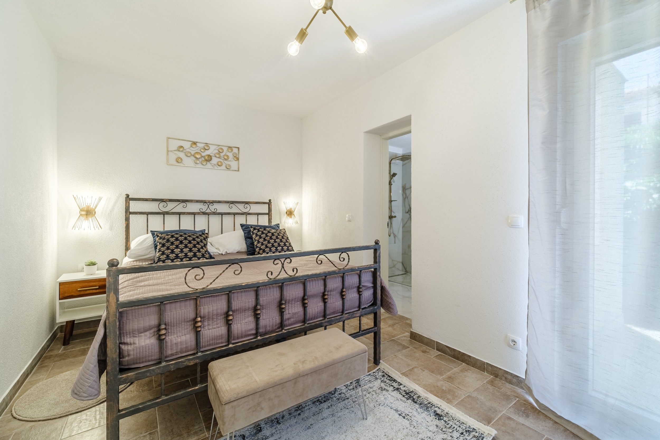 Two bedroom house with terrace Supetar, Brač  K