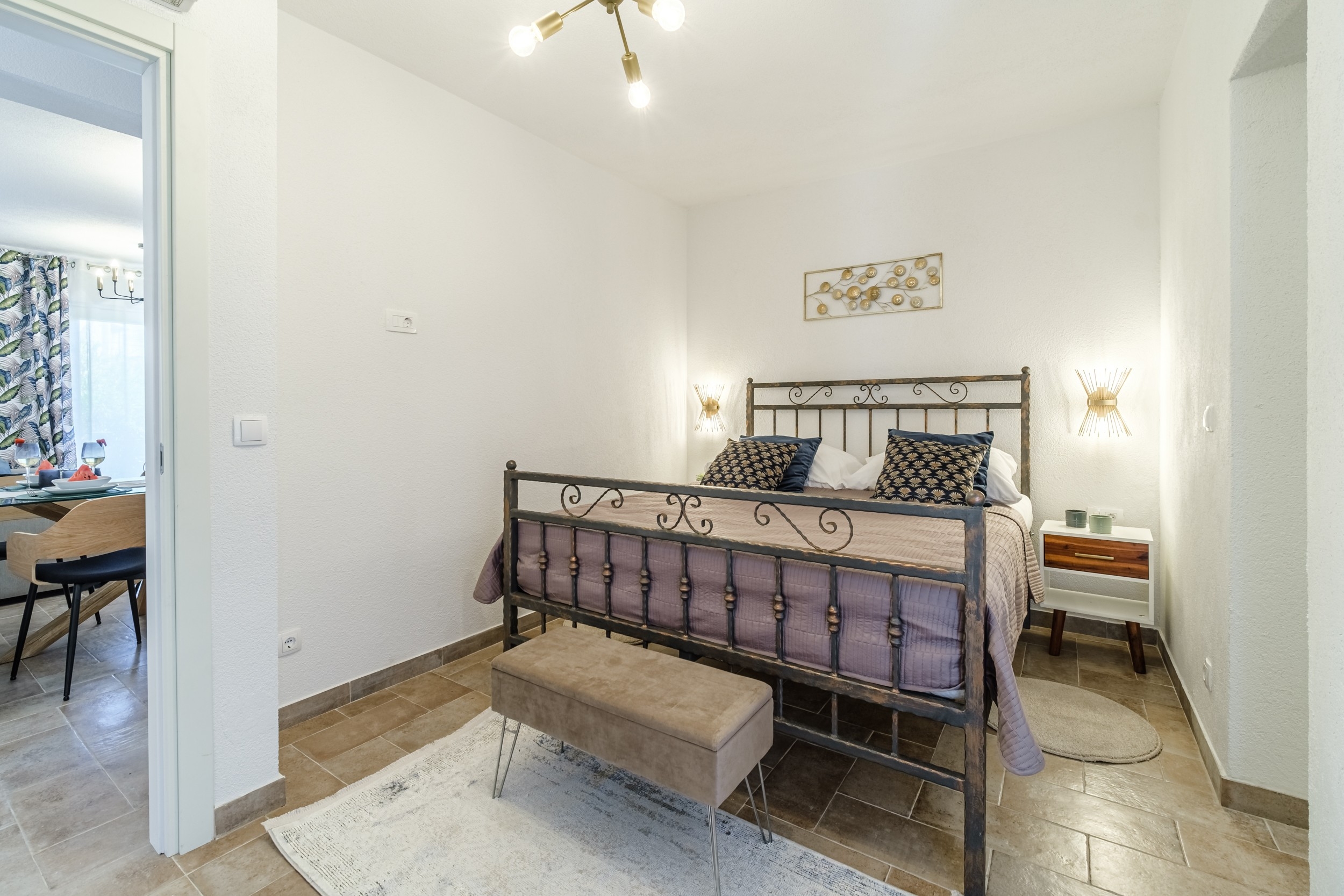 Two bedroom house with terrace Supetar, Brač  K