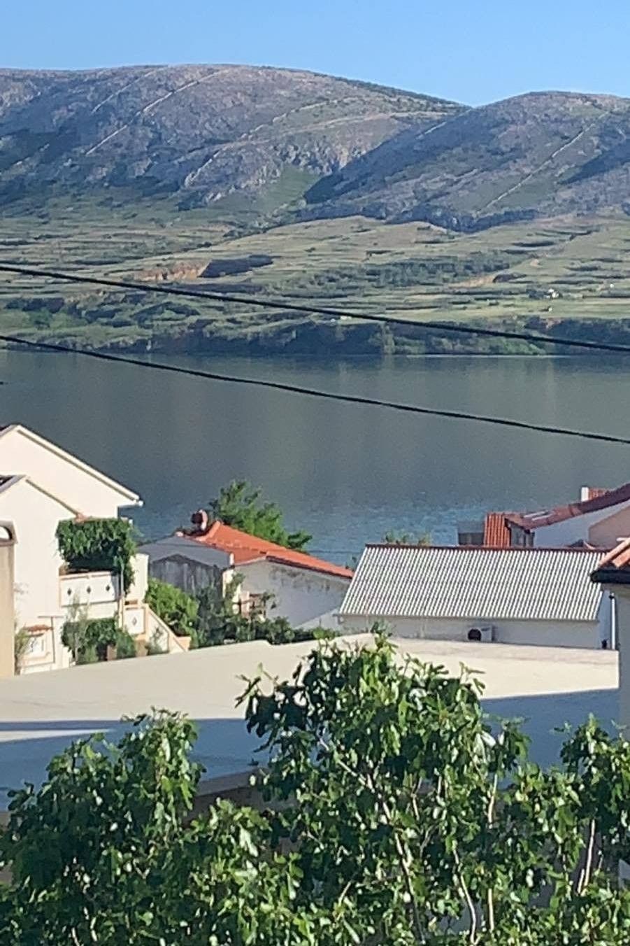 One bedroom apartment with balcony and sea view Zubovići, Pag  A-a
