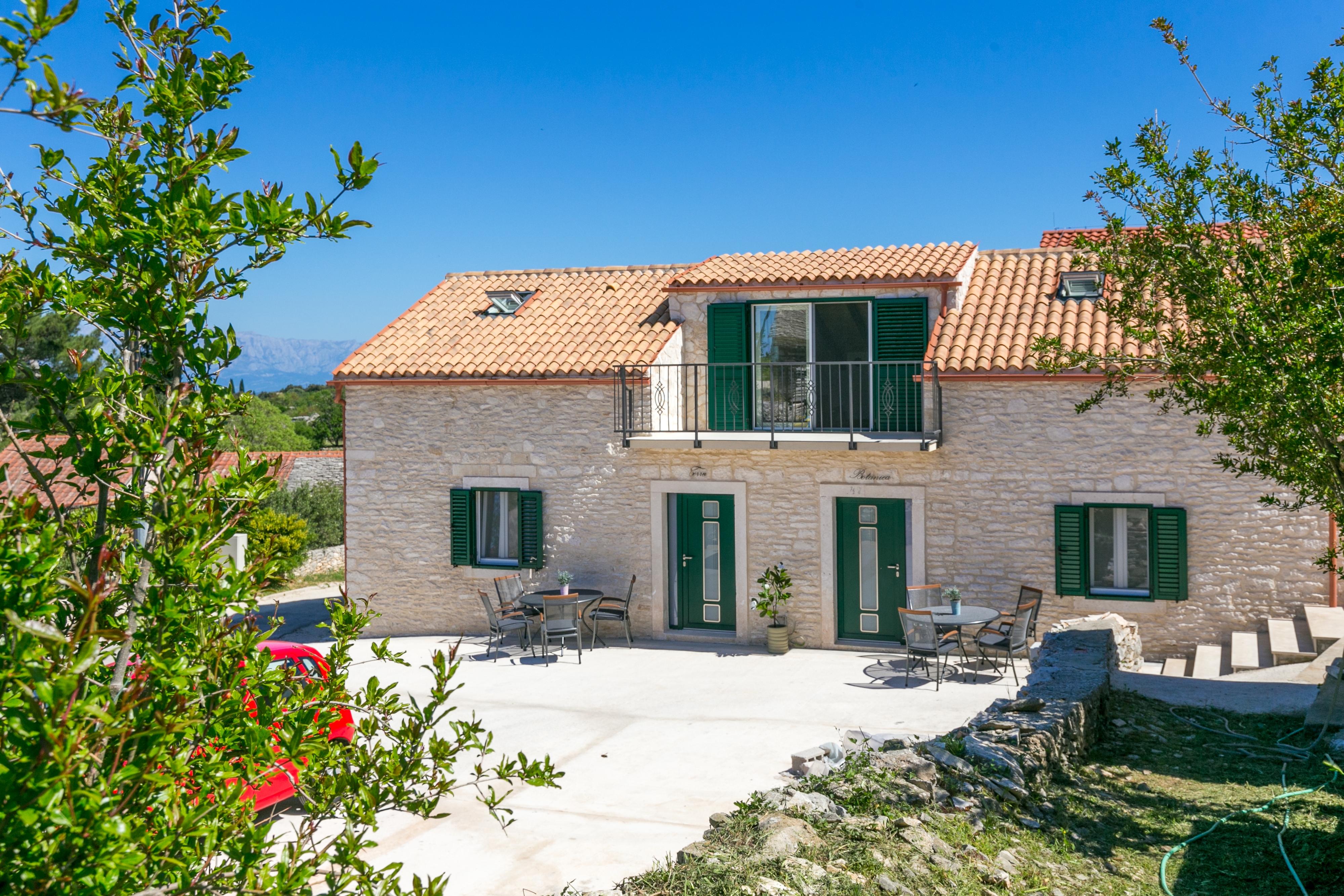 Jednosobni apartman s terasom Škrip, Brač  A-b