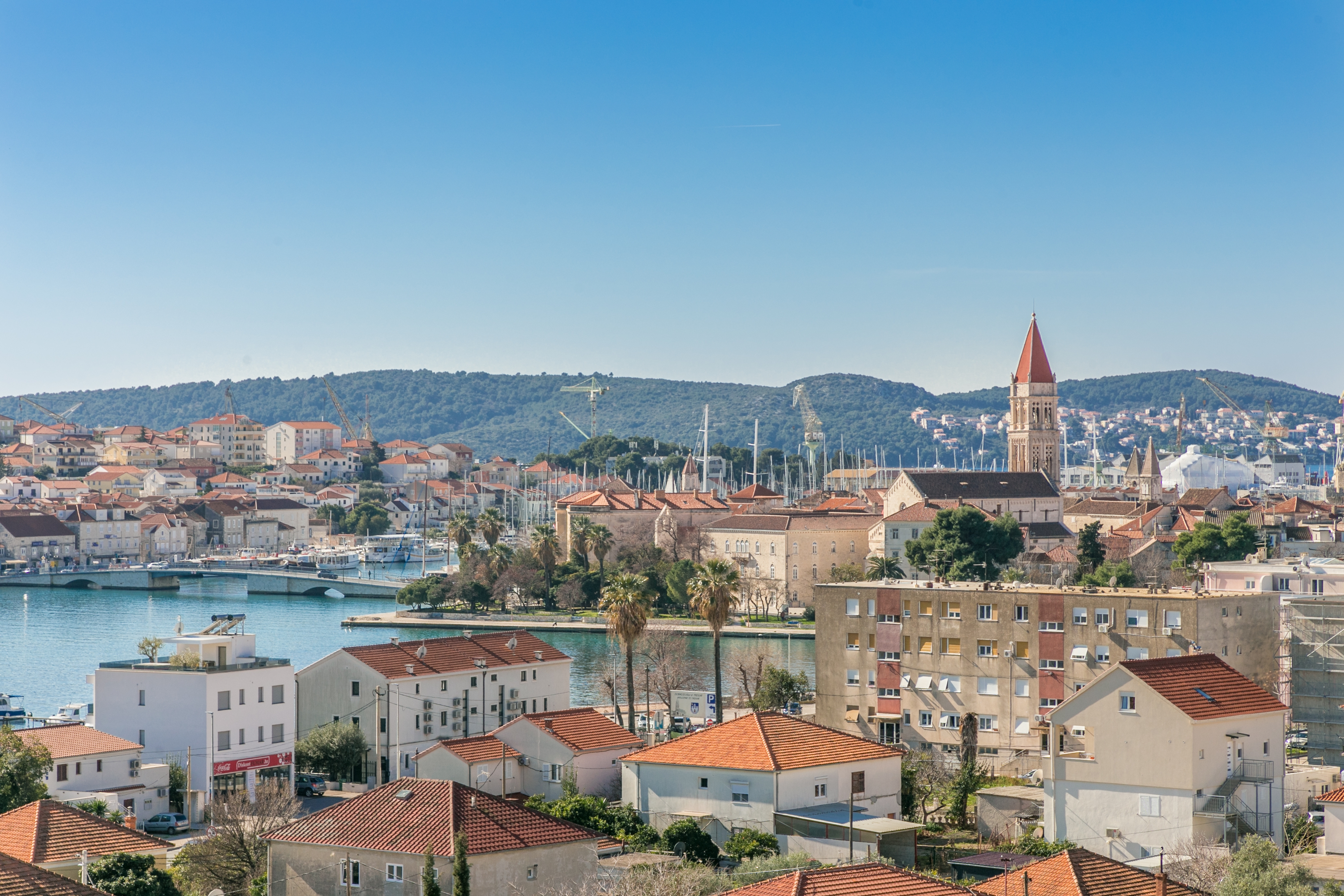 Two bedroom apartment with terrace and sea view Trogir  A-a