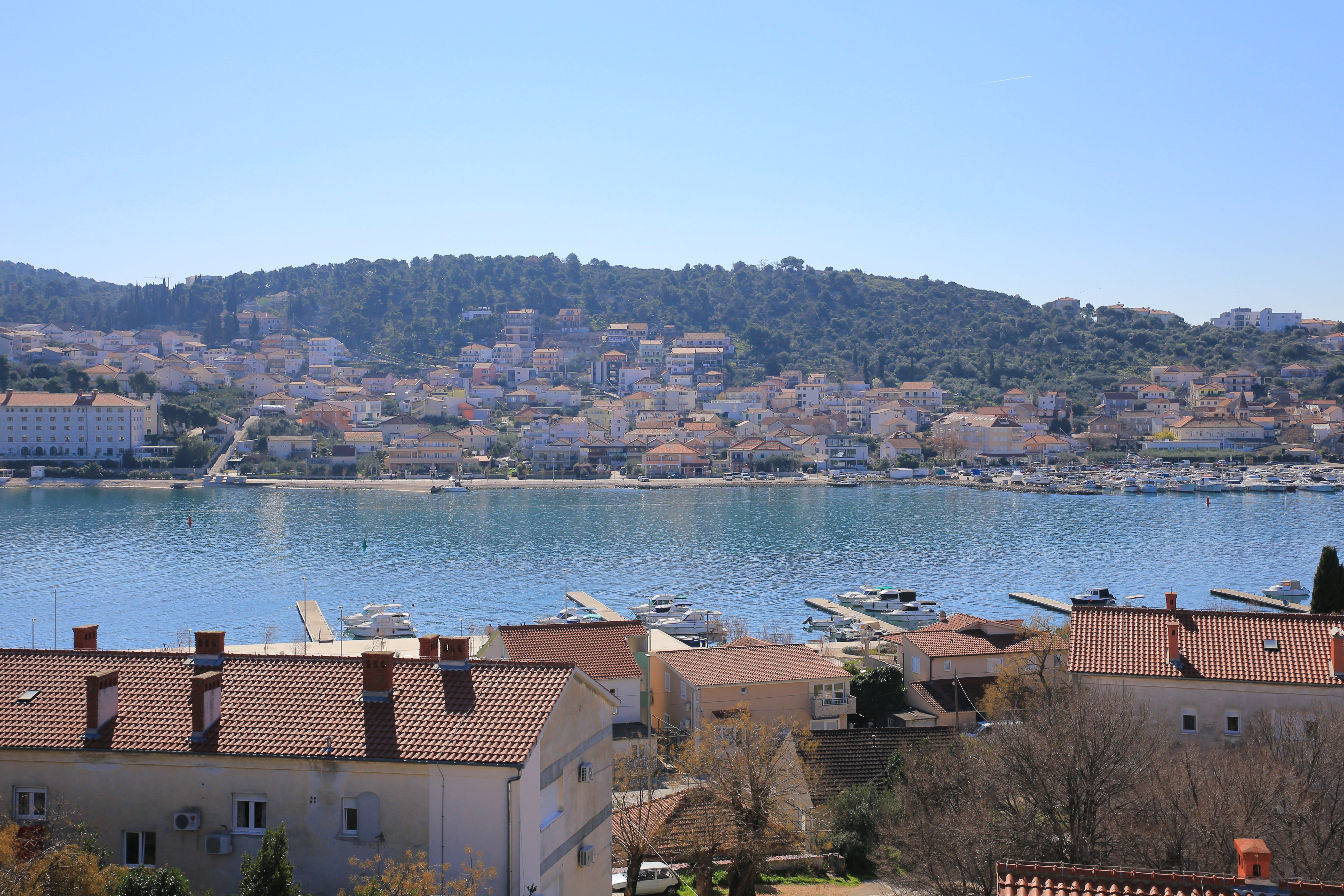 Two bedroom apartment with terrace and sea view Trogir  A-a