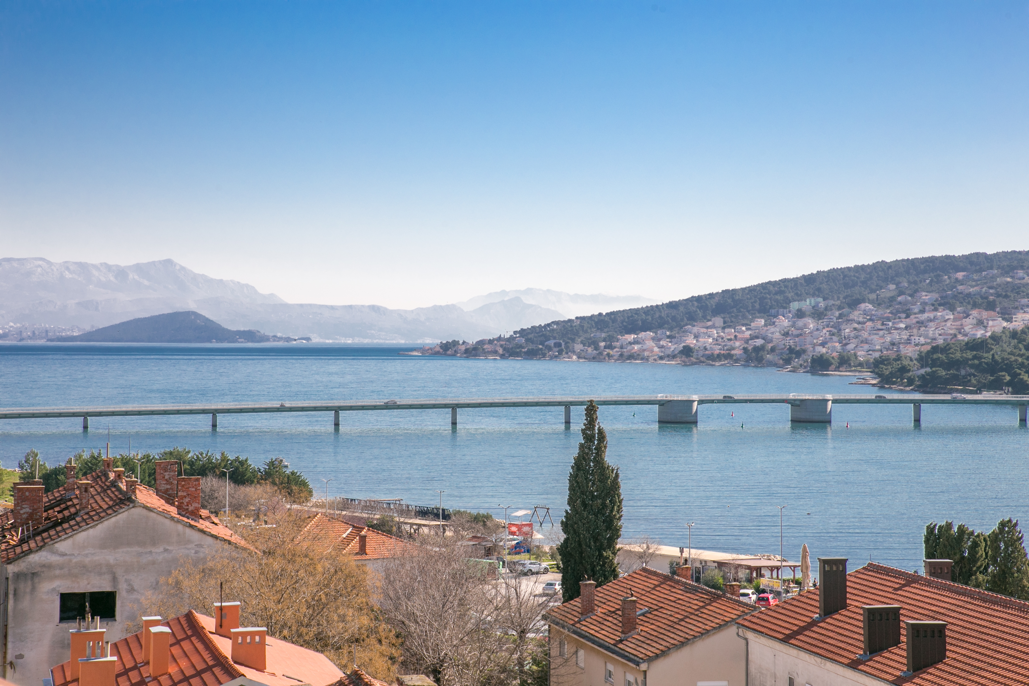 Two bedroom apartment with terrace and sea view Trogir  A-a