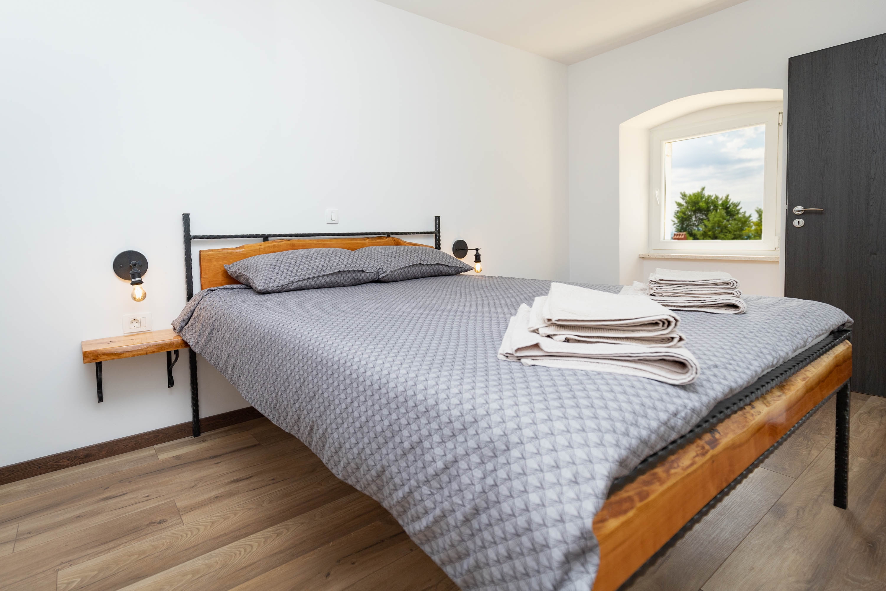 Two bedroom apartment with air-conditioning Veprinac, Opatija  A-a