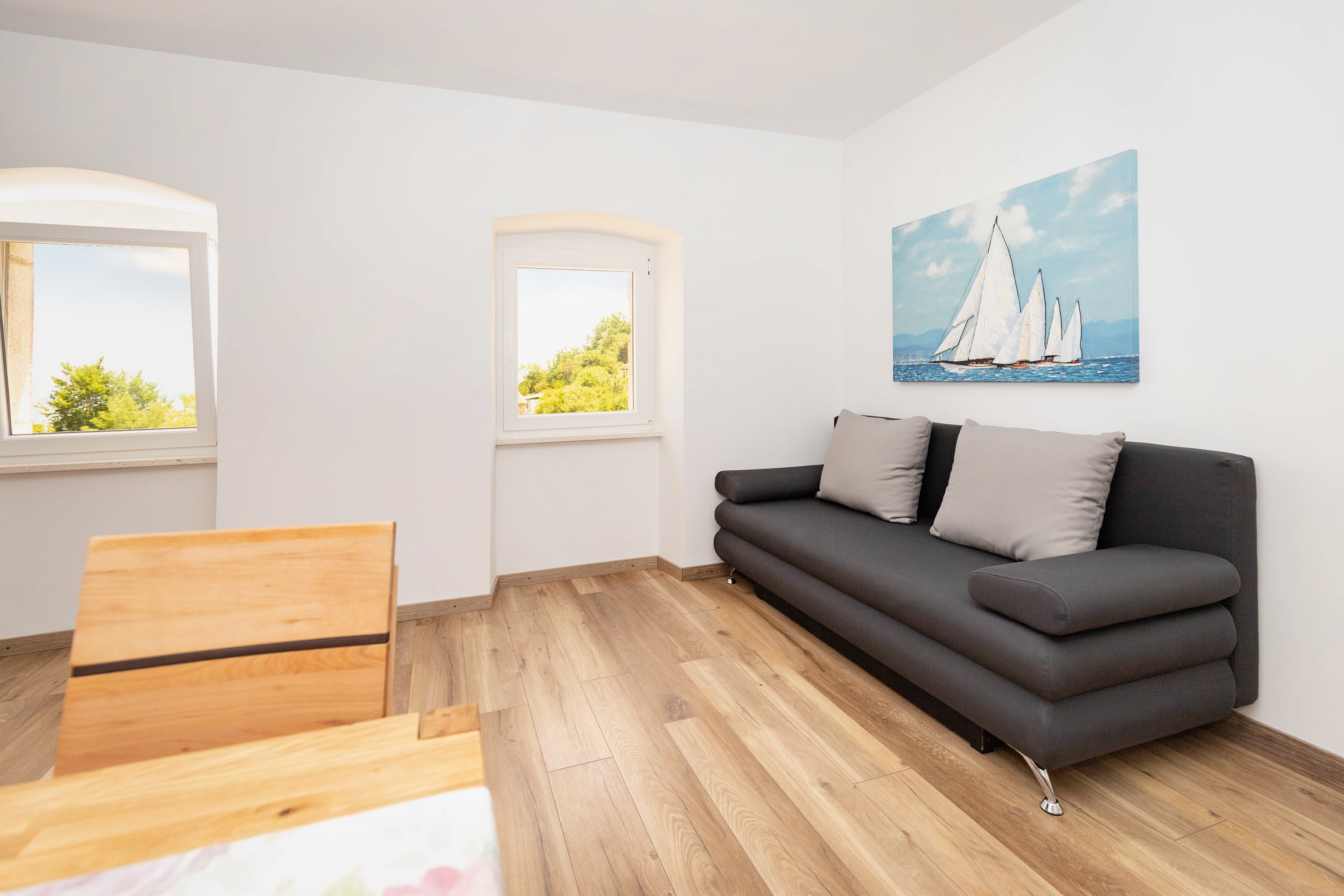 Two bedroom apartment with air-conditioning Veprinac, Opatija  A-b