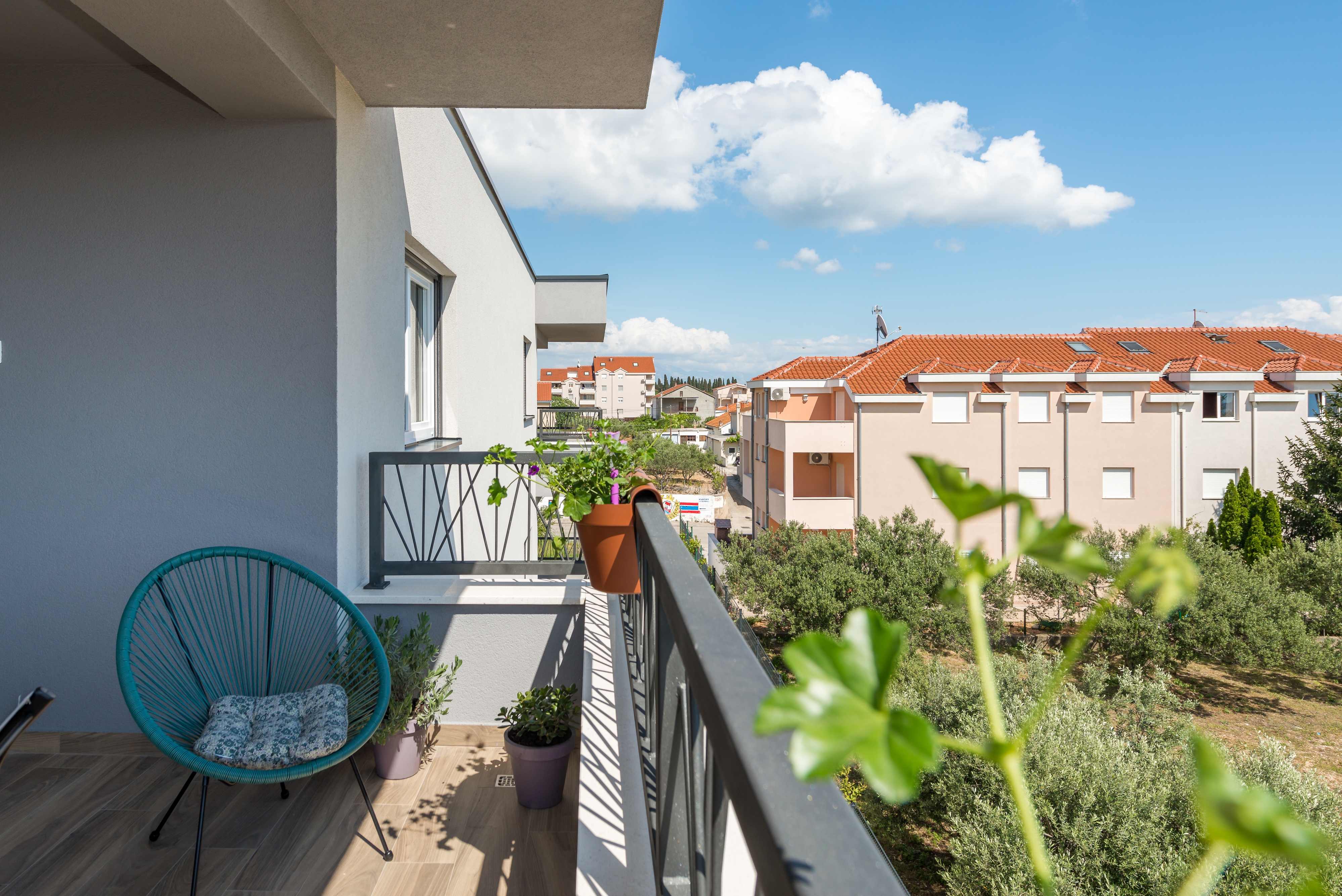 Two bedroom apartment with terrace and sea view Trogir  A-a