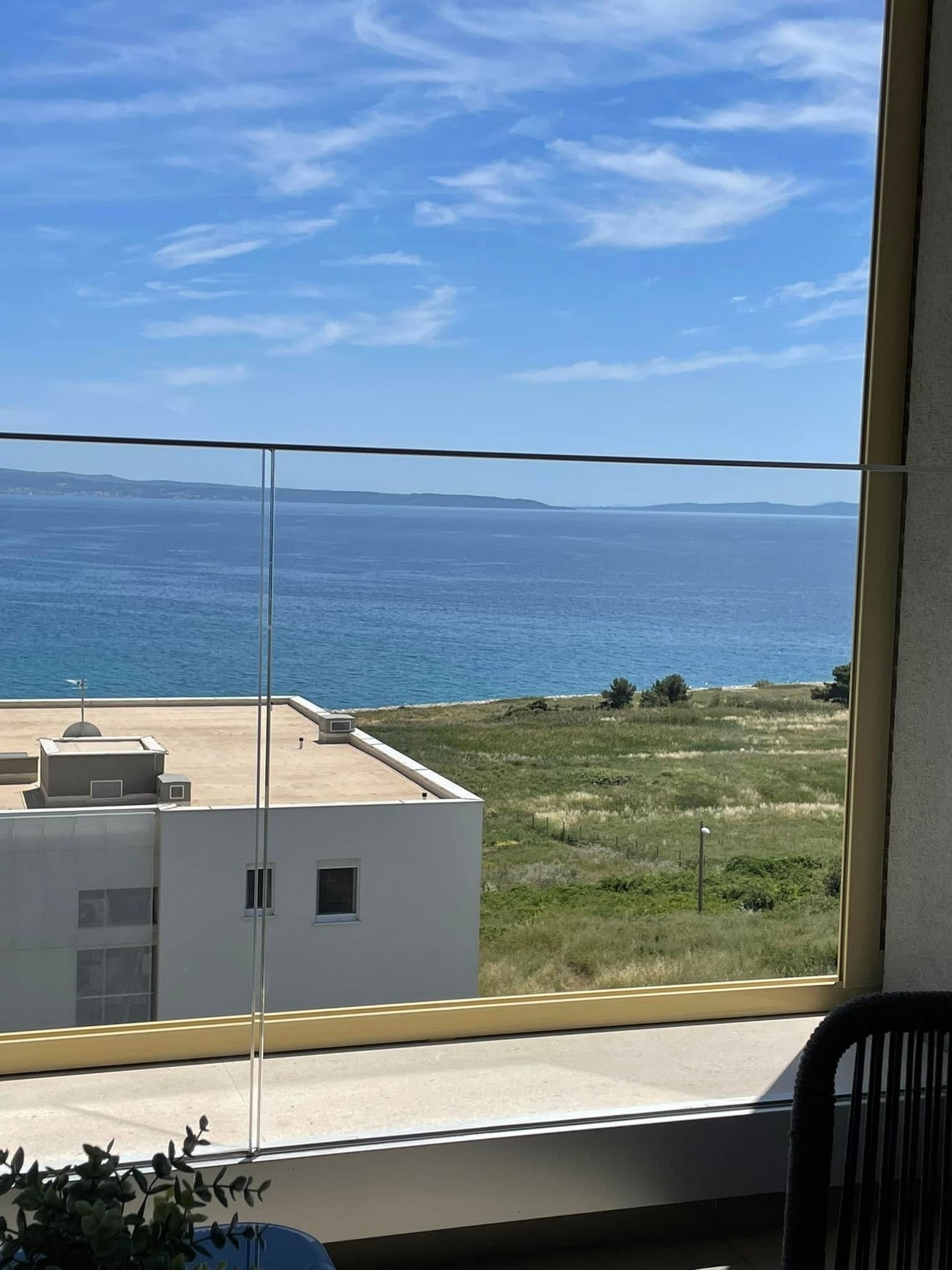 One bedroom apartment with balcony and sea view Split  A-a
