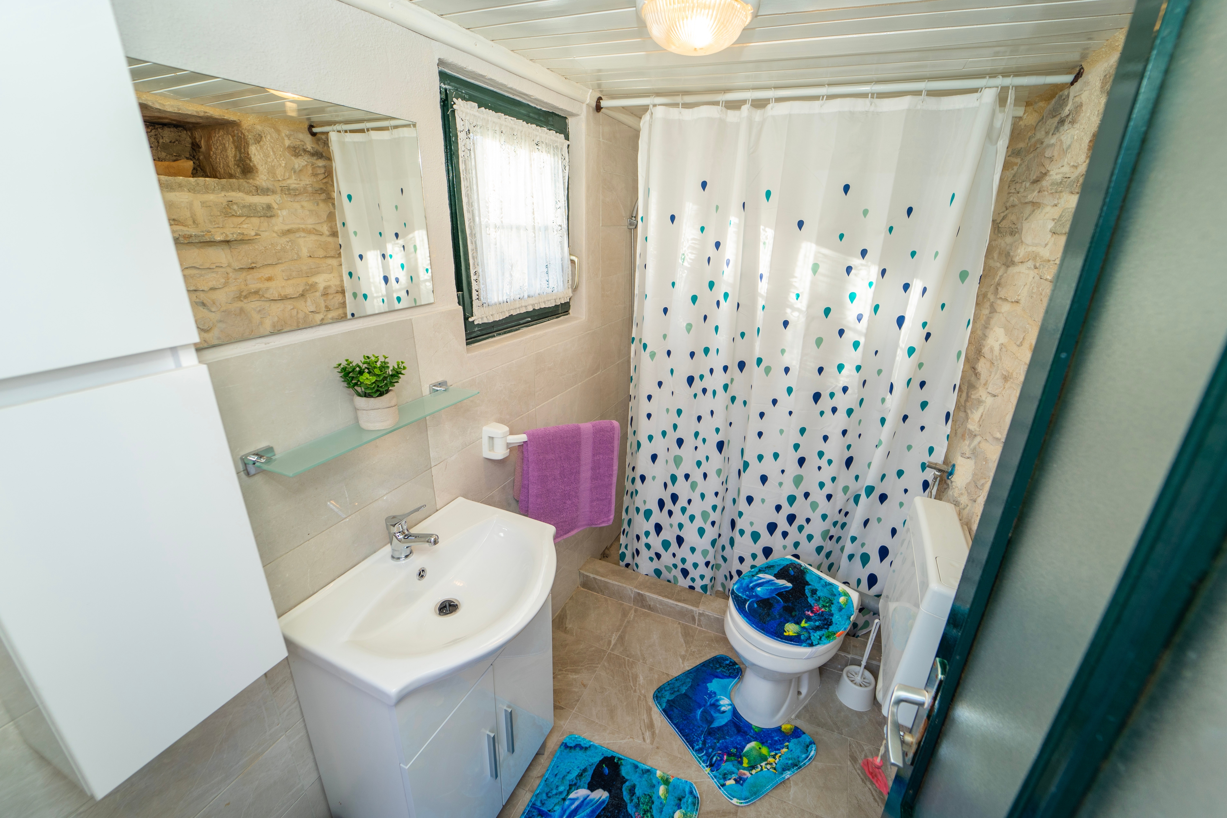 Two bedroom house with terrace Cove Pelegrin, Korčula  K