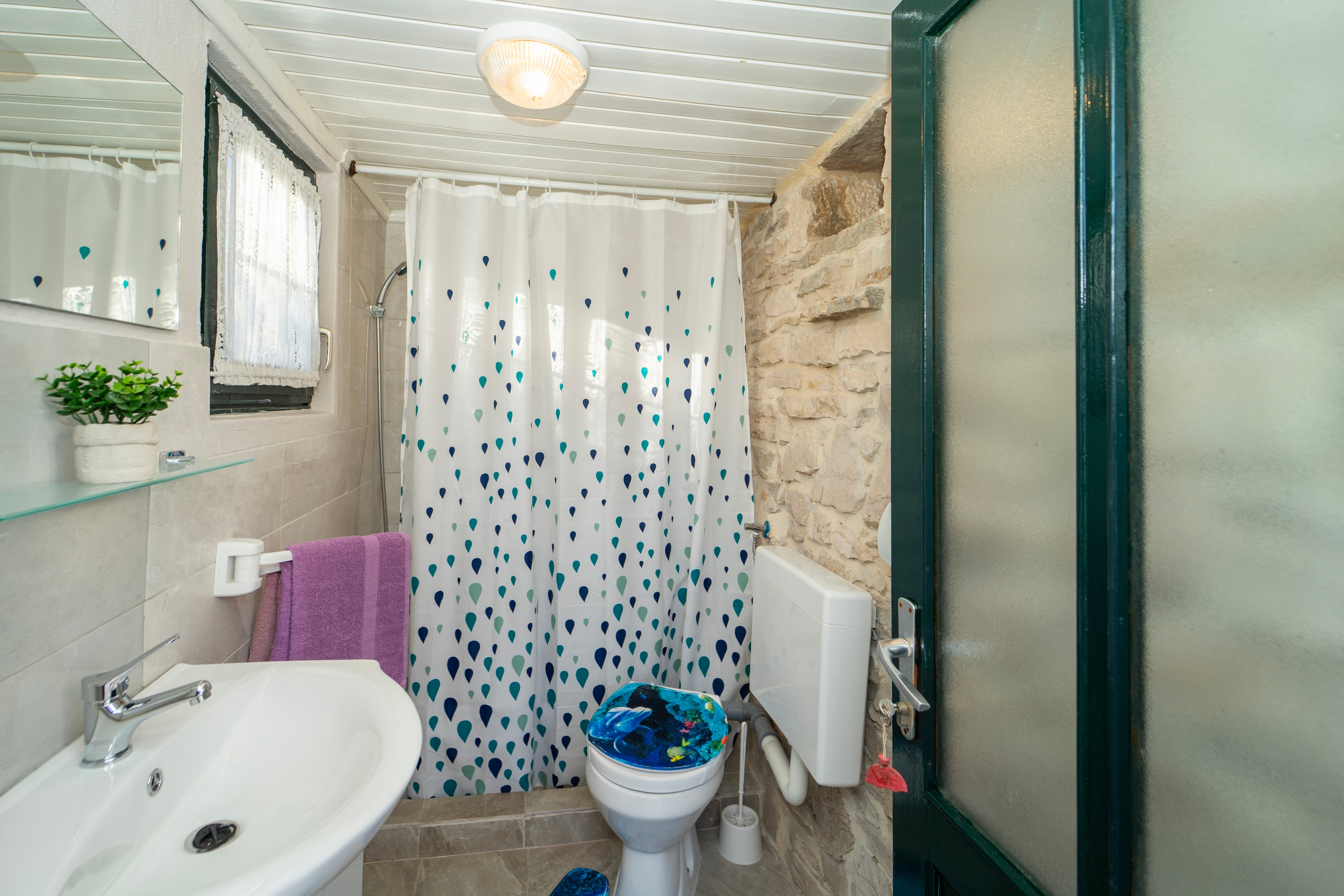 Two bedroom house with terrace Cove Pelegrin, Korčula  K