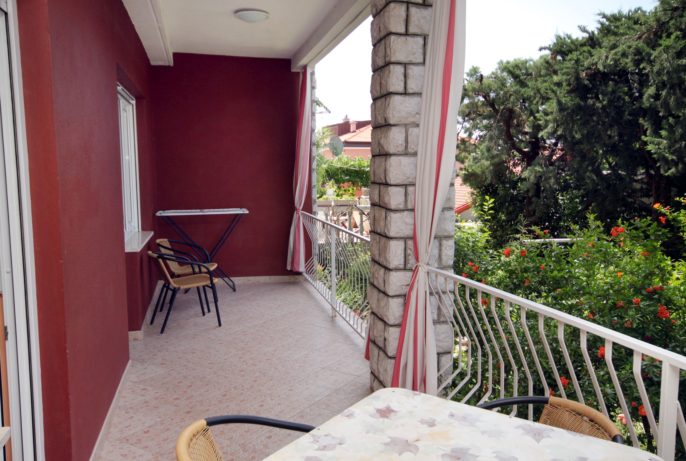 Two bedroom apartment with terrace and sea view Dramalj, Crikvenica  A-a
