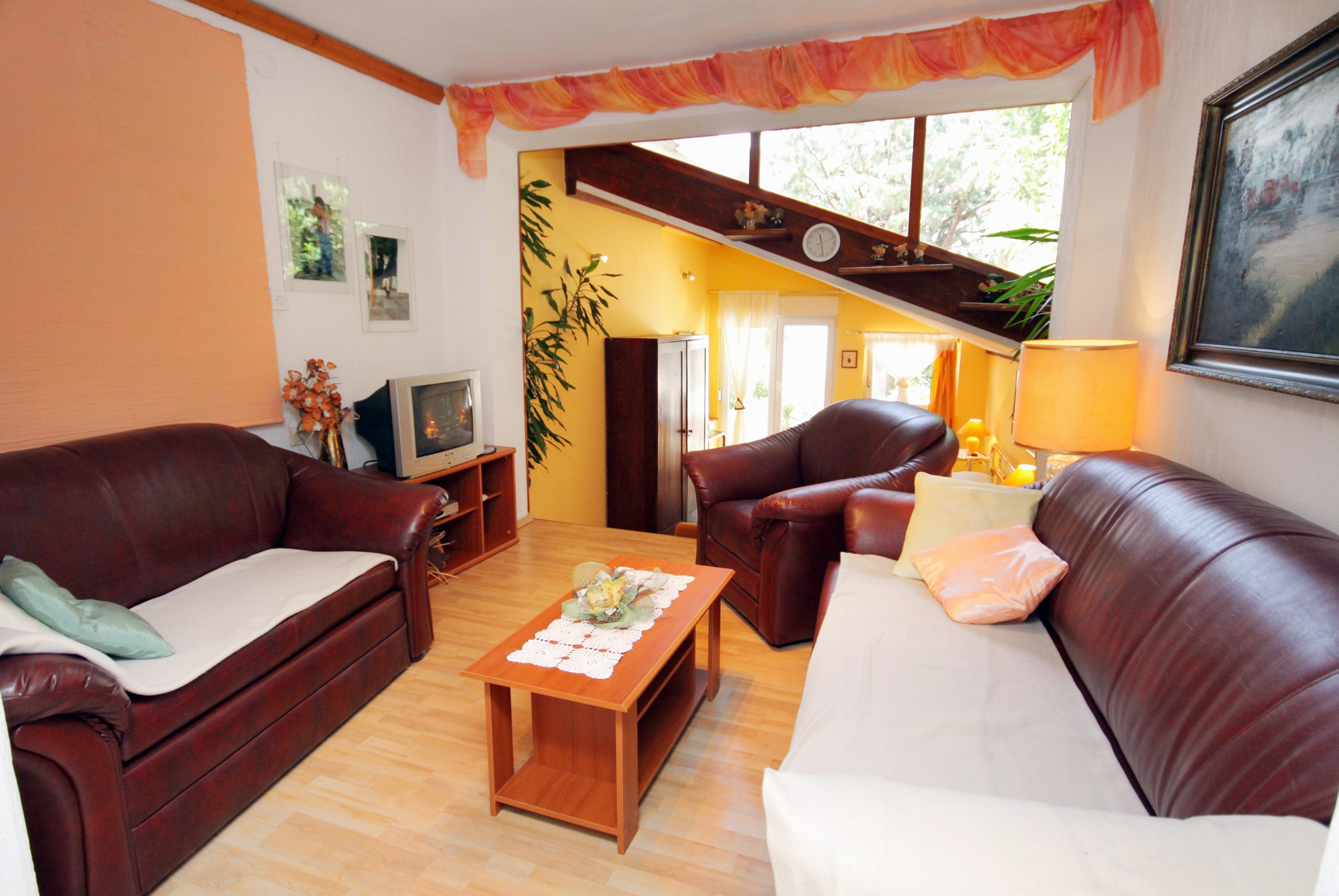 Studio flat with terrace and sea view Dramalj, Crikvenica (AS-2387-a)