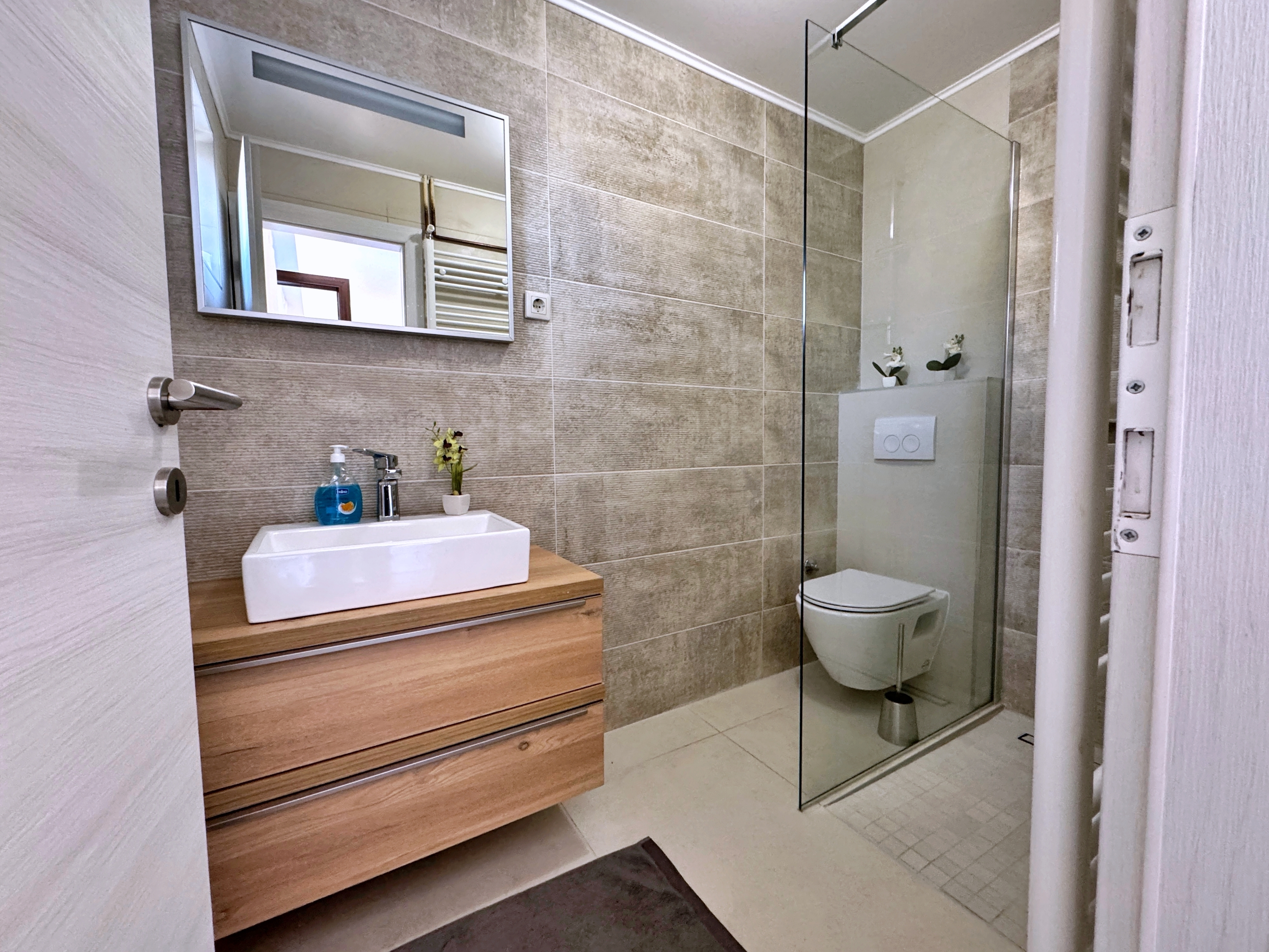 Two bedroom apartment with terrace Malinska, Krk  A-a