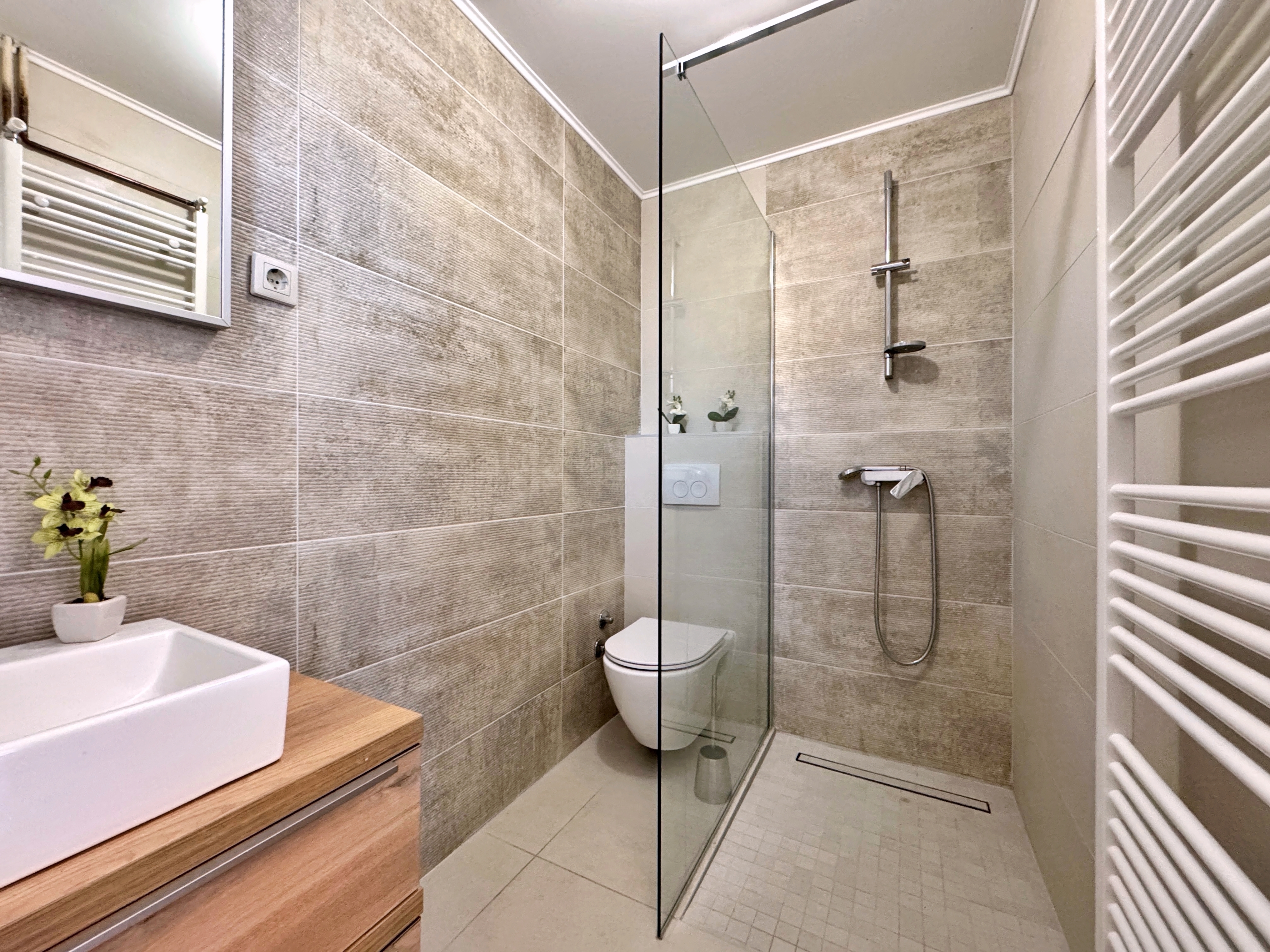 Two bedroom apartment with terrace Malinska, Krk  A-a