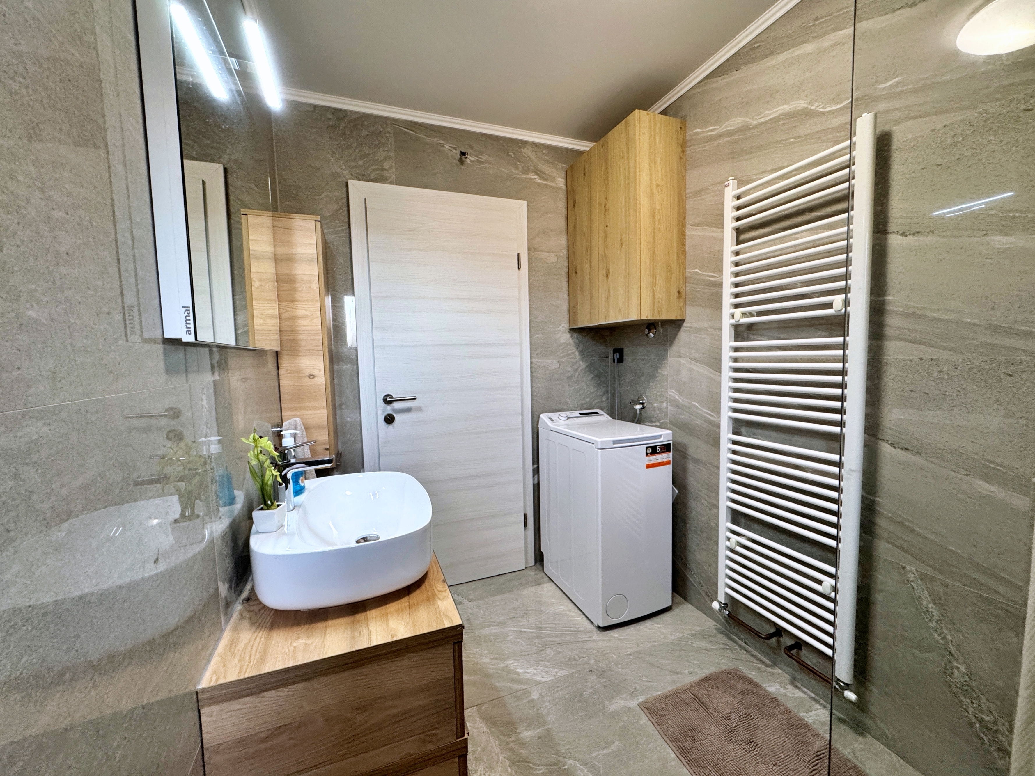 Two bedroom apartment with terrace Malinska, Krk  A-a