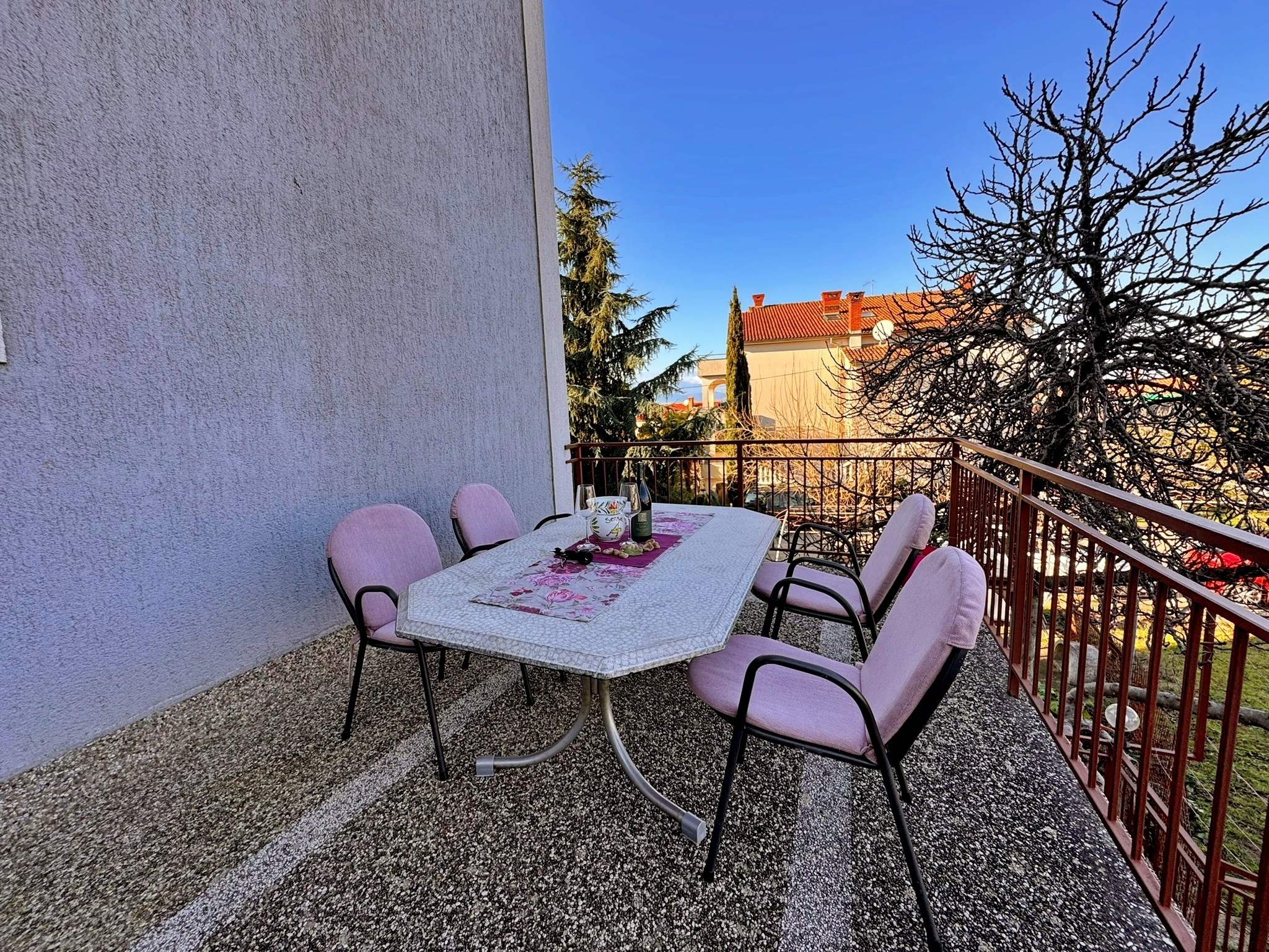 Two bedroom apartment with terrace Malinska, Krk  A-a