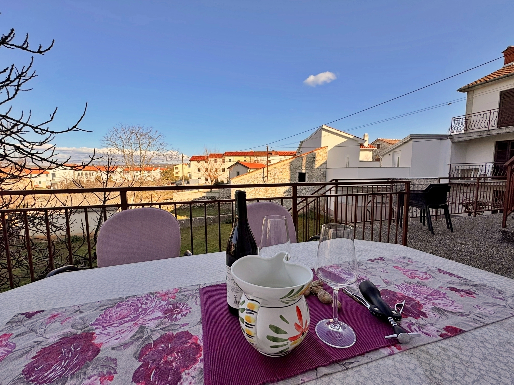 Two bedroom apartment with terrace Malinska, Krk  A-a