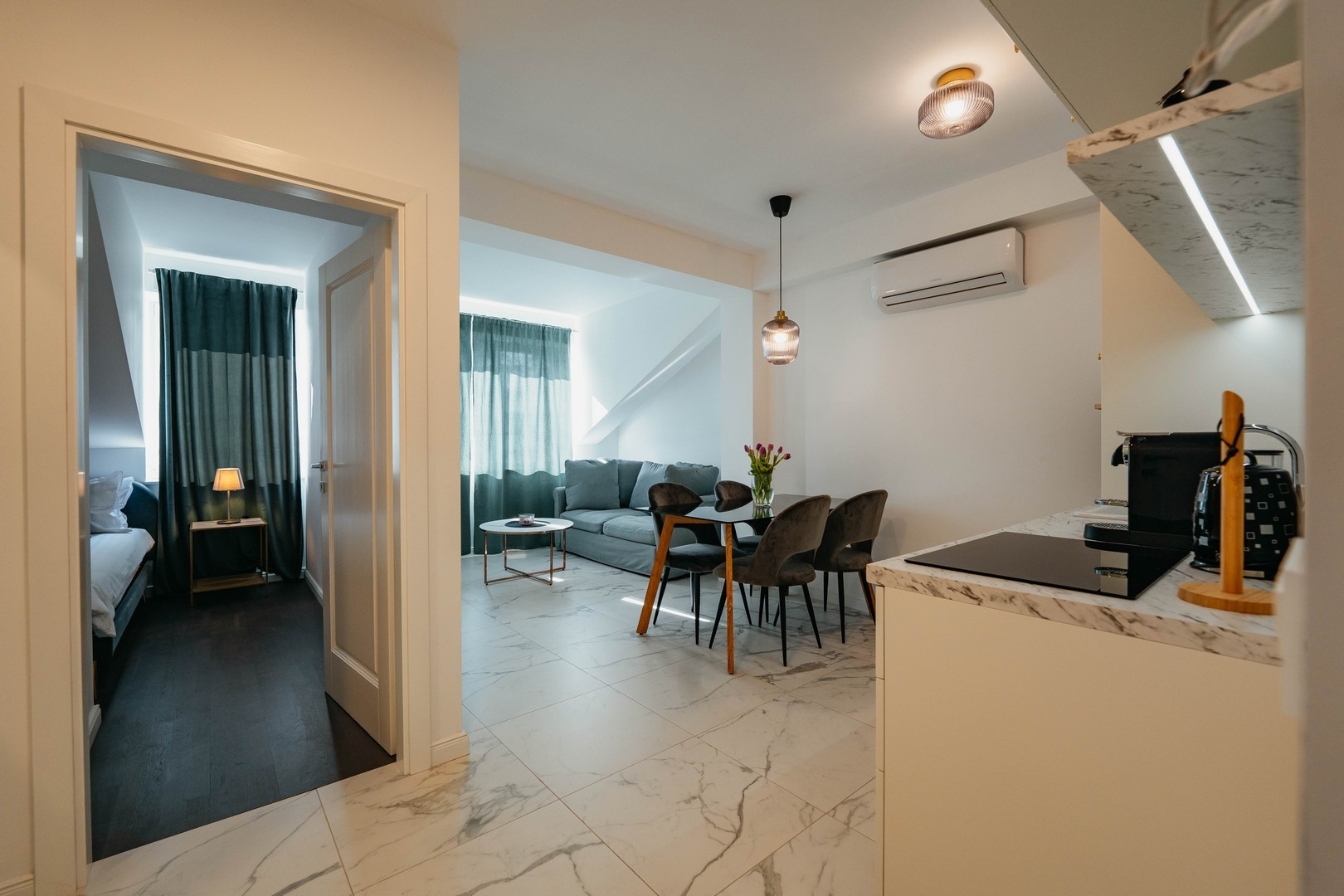 One bedroom apartment with air-conditioning Imotski, Zagora (A-23873-b)