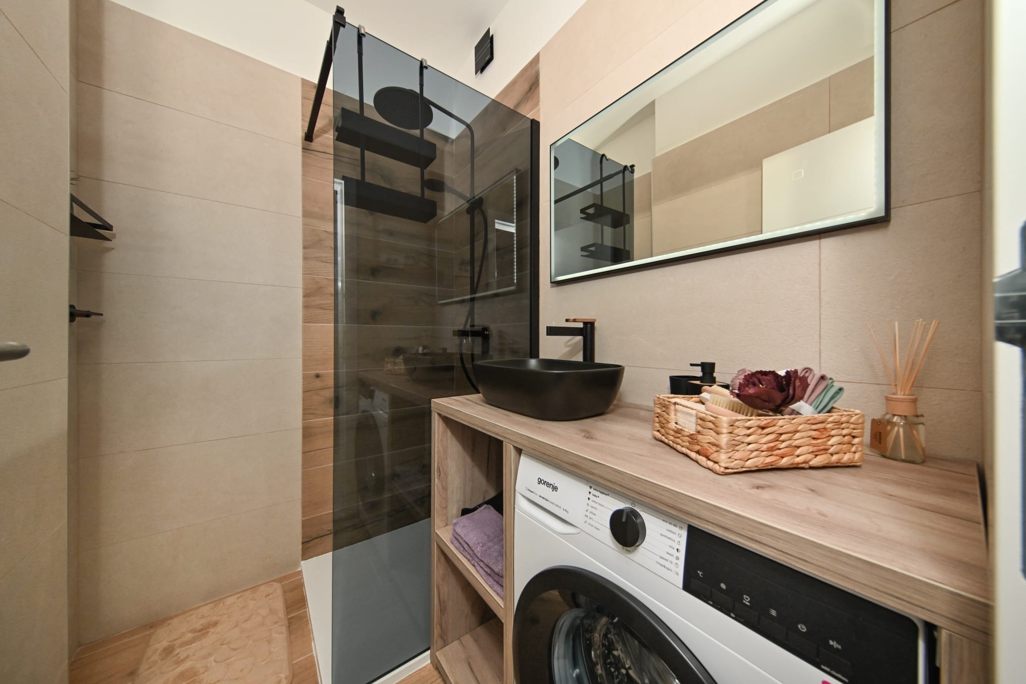 Two bedroom apartment with balcony and sea view Zadar  A-a