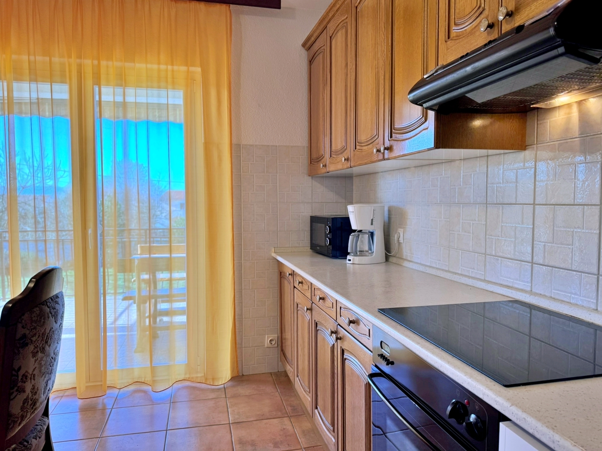 Two bedroom apartment with terrace Malinska, Krk  A-a
