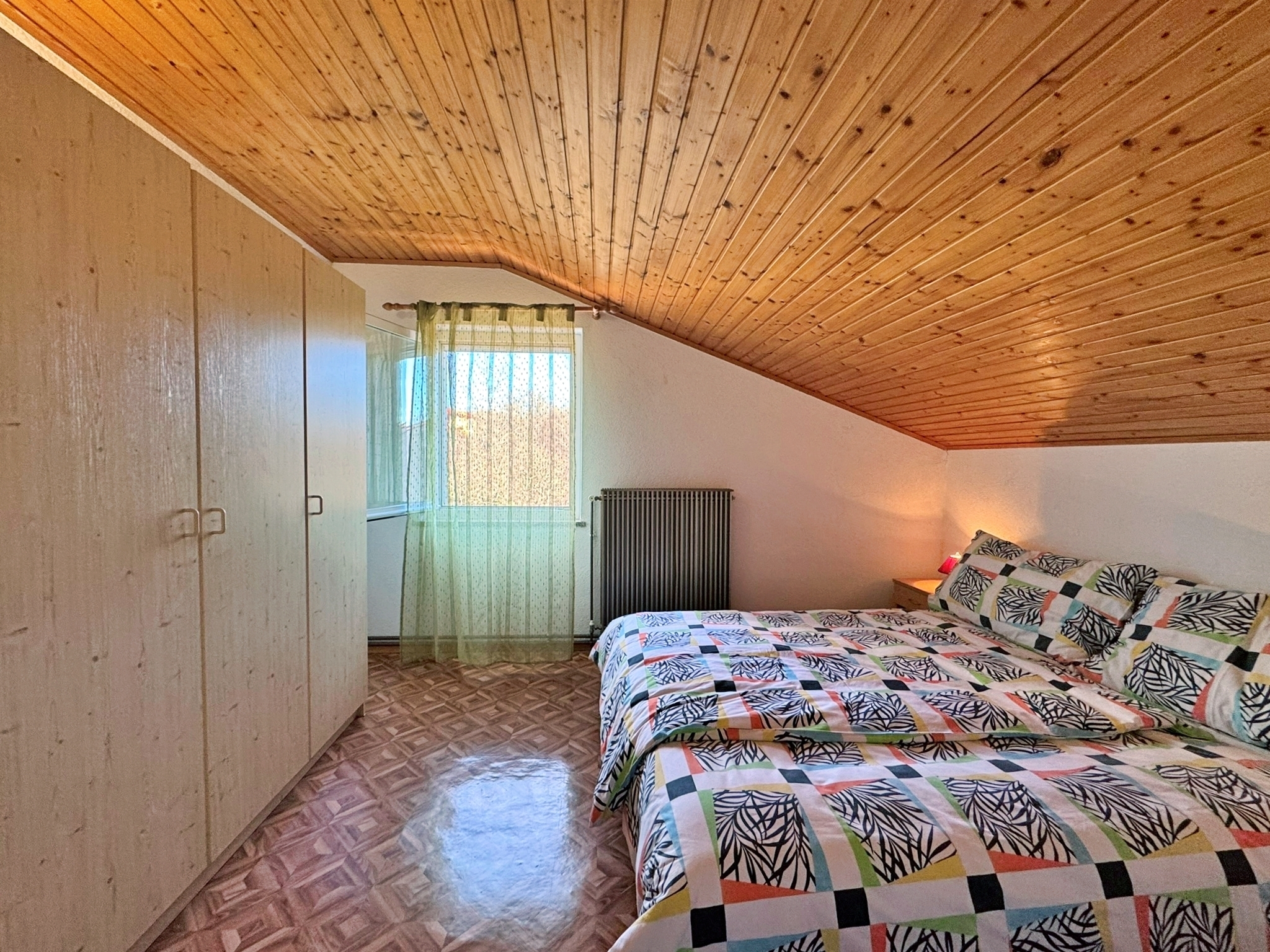 Two bedroom apartment with balcony and sea view Malinska, Krk  A-c