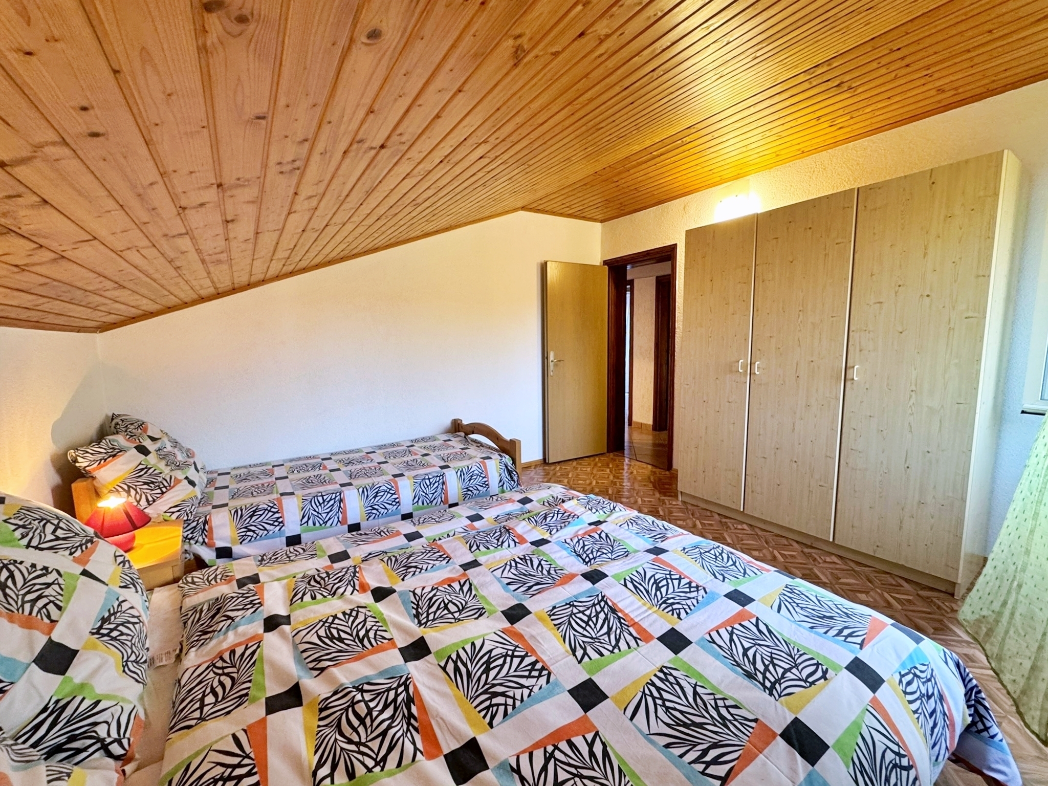 Two bedroom apartment with balcony and sea view Malinska, Krk  A-c