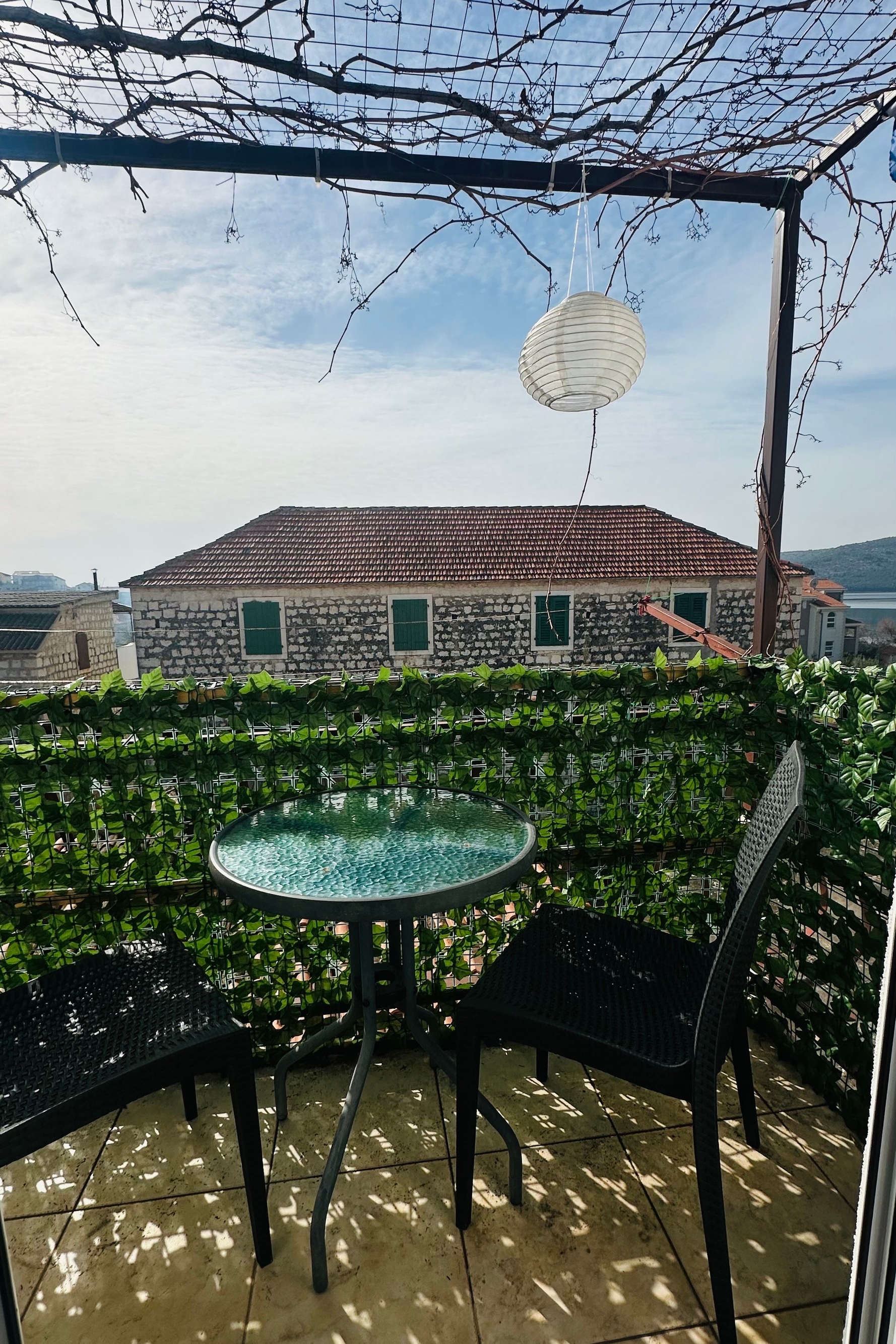 One bedroom apartment with balcony and sea view Seget Vranjica, Trogir  A-b