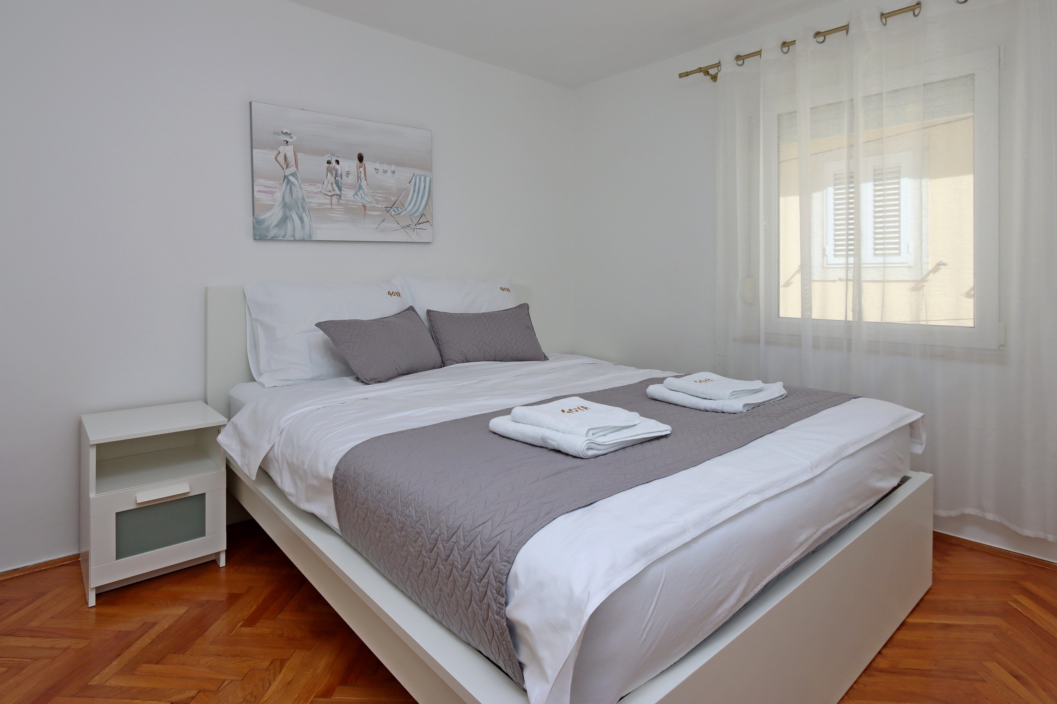 One bedroom apartment with balcony and sea view Selce, Crikvenica (A-23909-b)