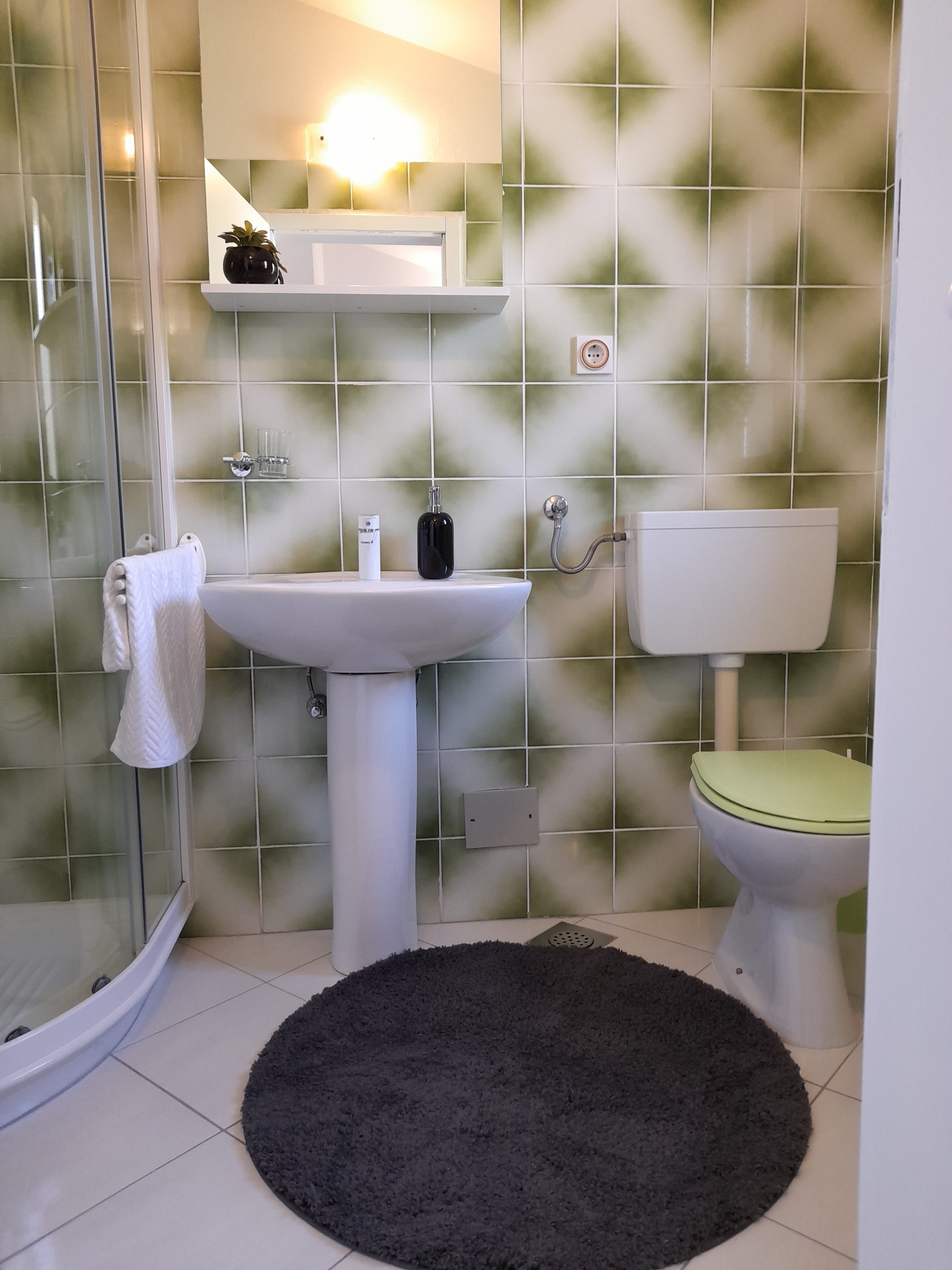One bedroom apartment with balcony Baška, Krk  A-a