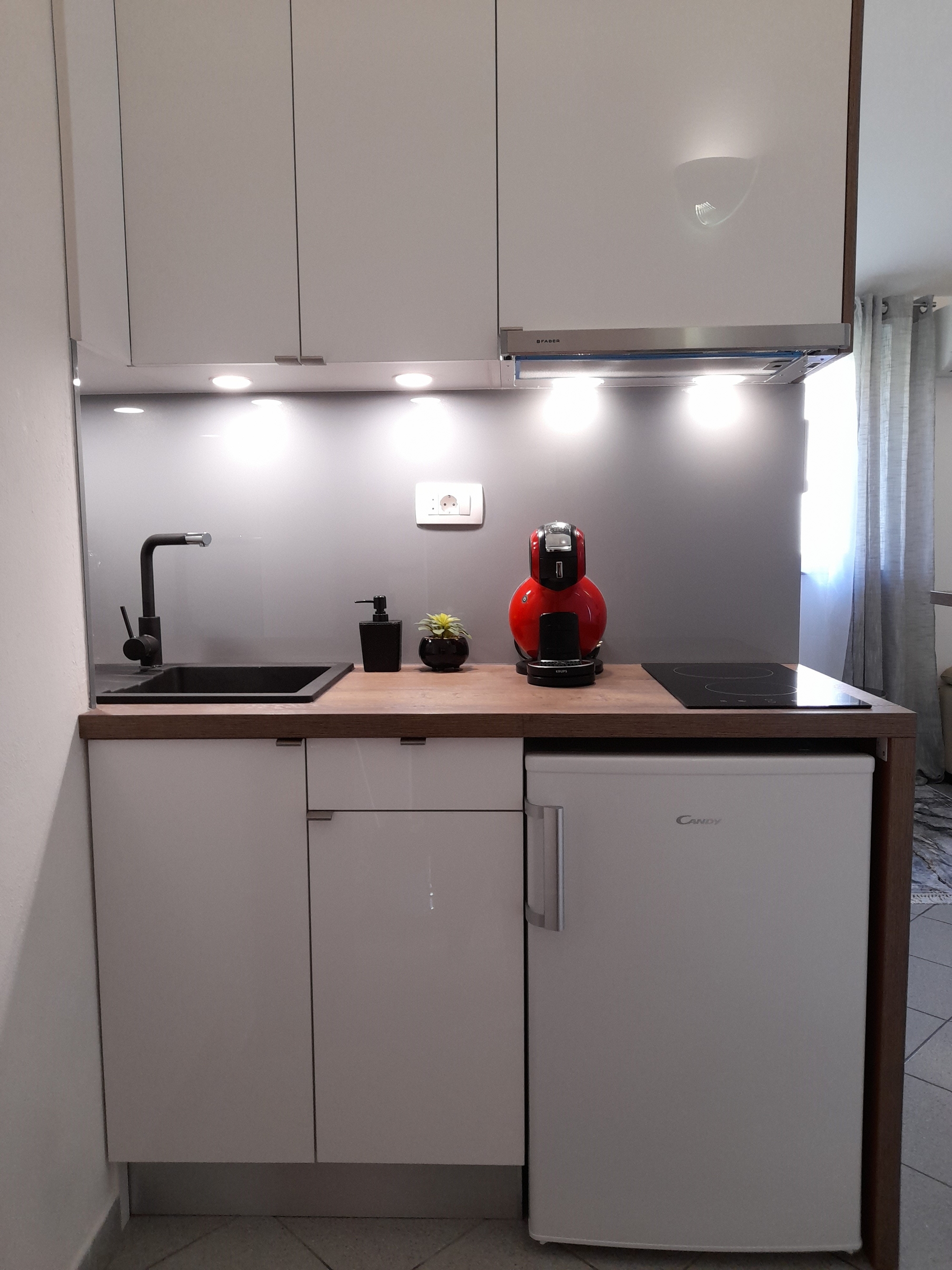 One bedroom apartment with balcony Baška, Krk  A-a